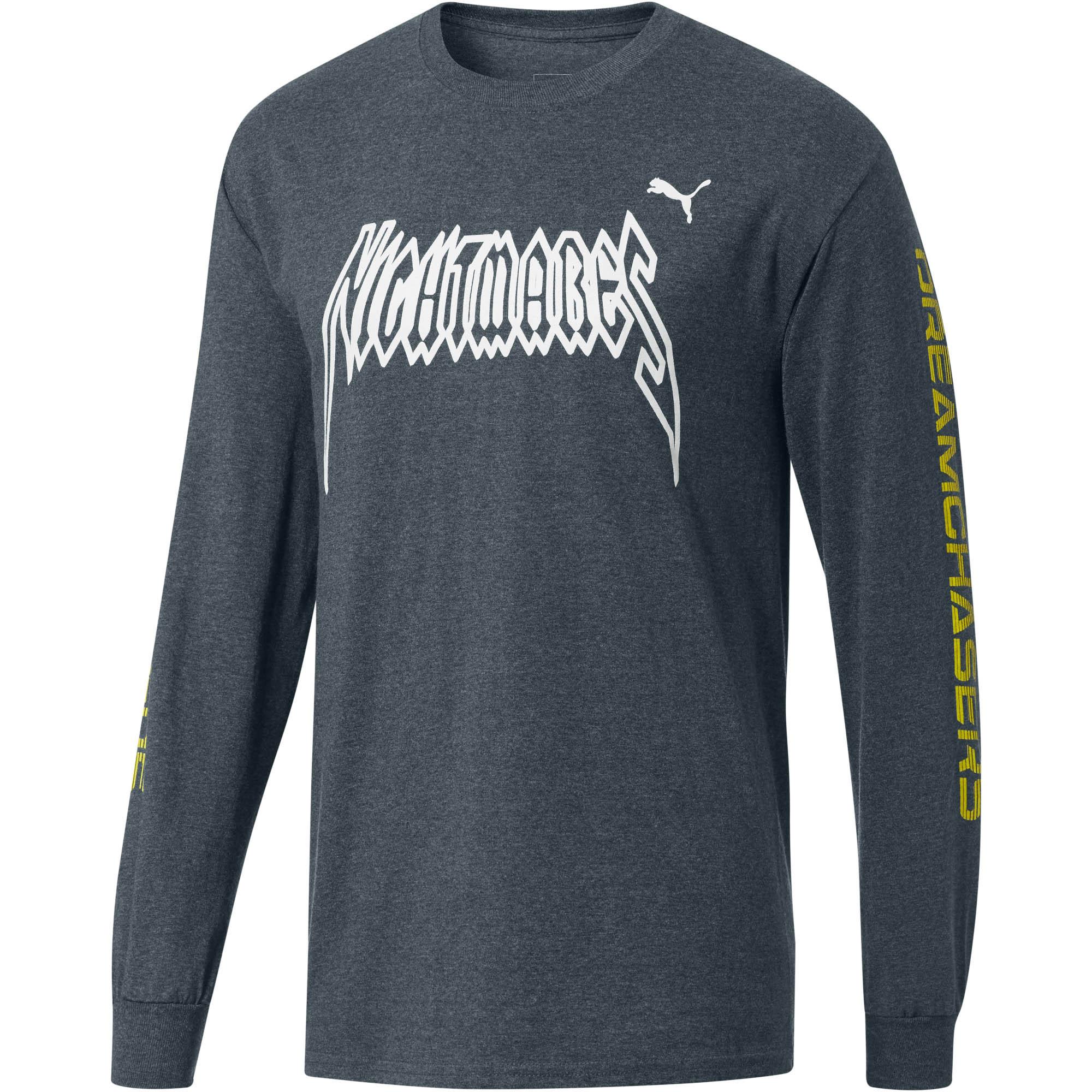 PUMA Cotton X Dcmx Nightmares Long Sleeve Tee in Gray for Men Lyst