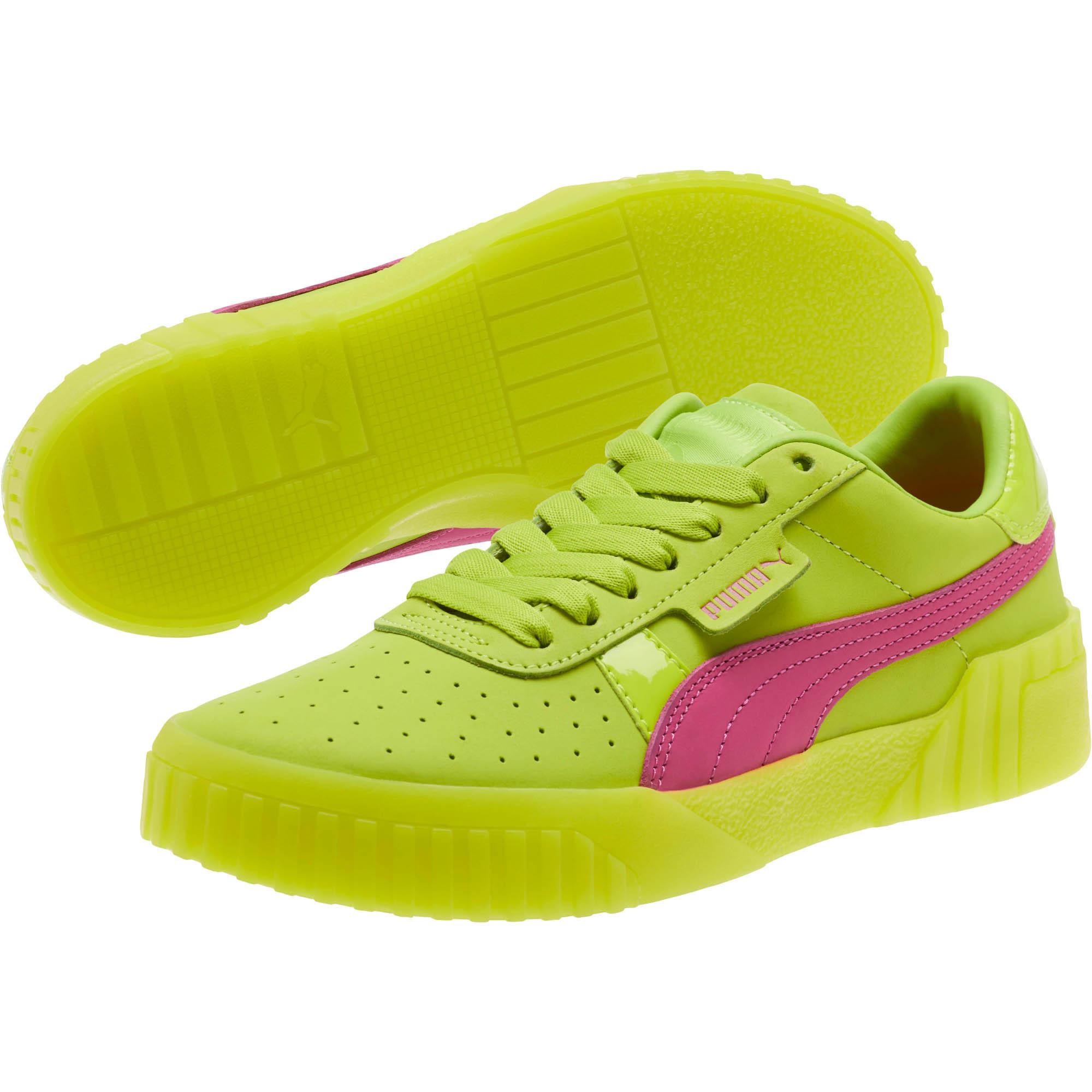 puma lime green shoes