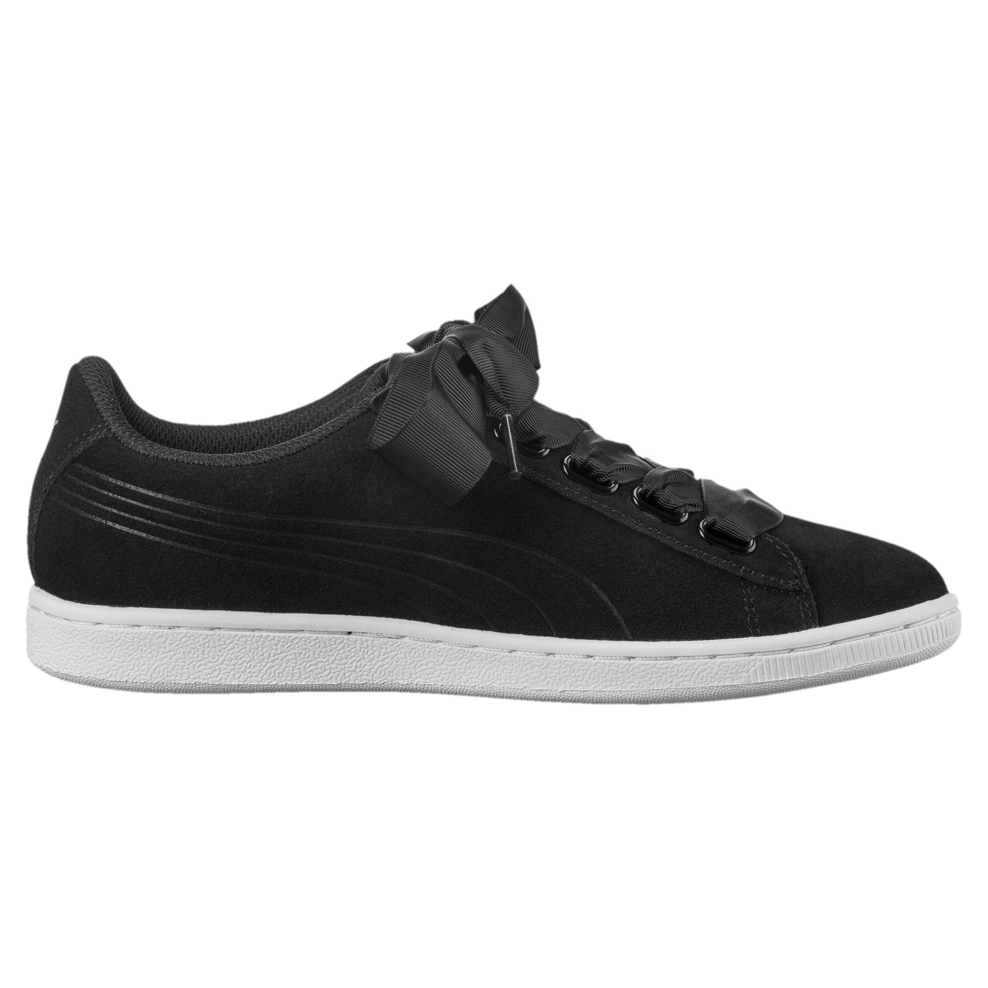 puma vikky ribbon womens sneakers