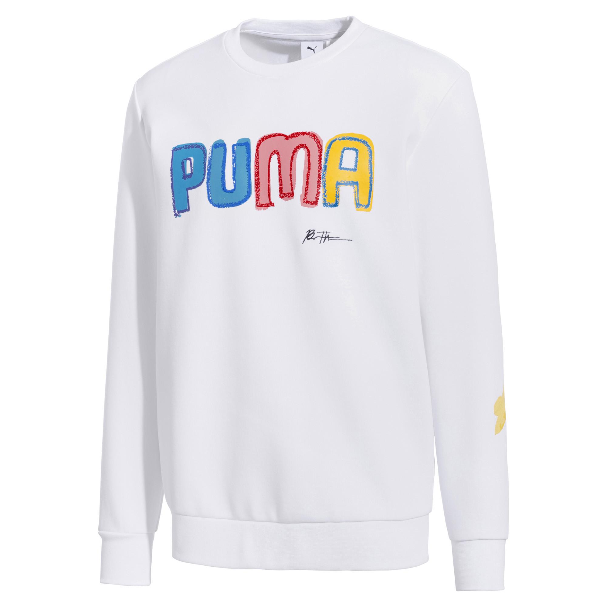puma training crew sweater mens