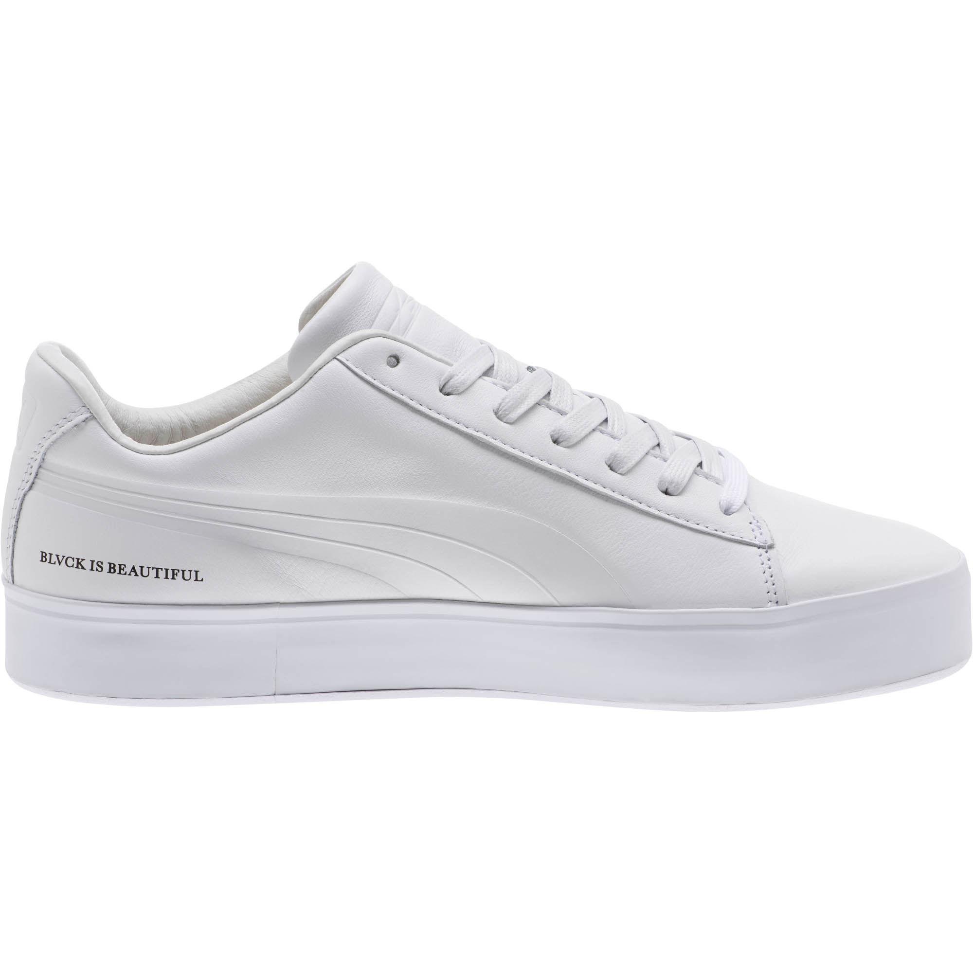 PUMA Leather X Black Scale Court Platform Men's Sneakers in White for Men |  Lyst