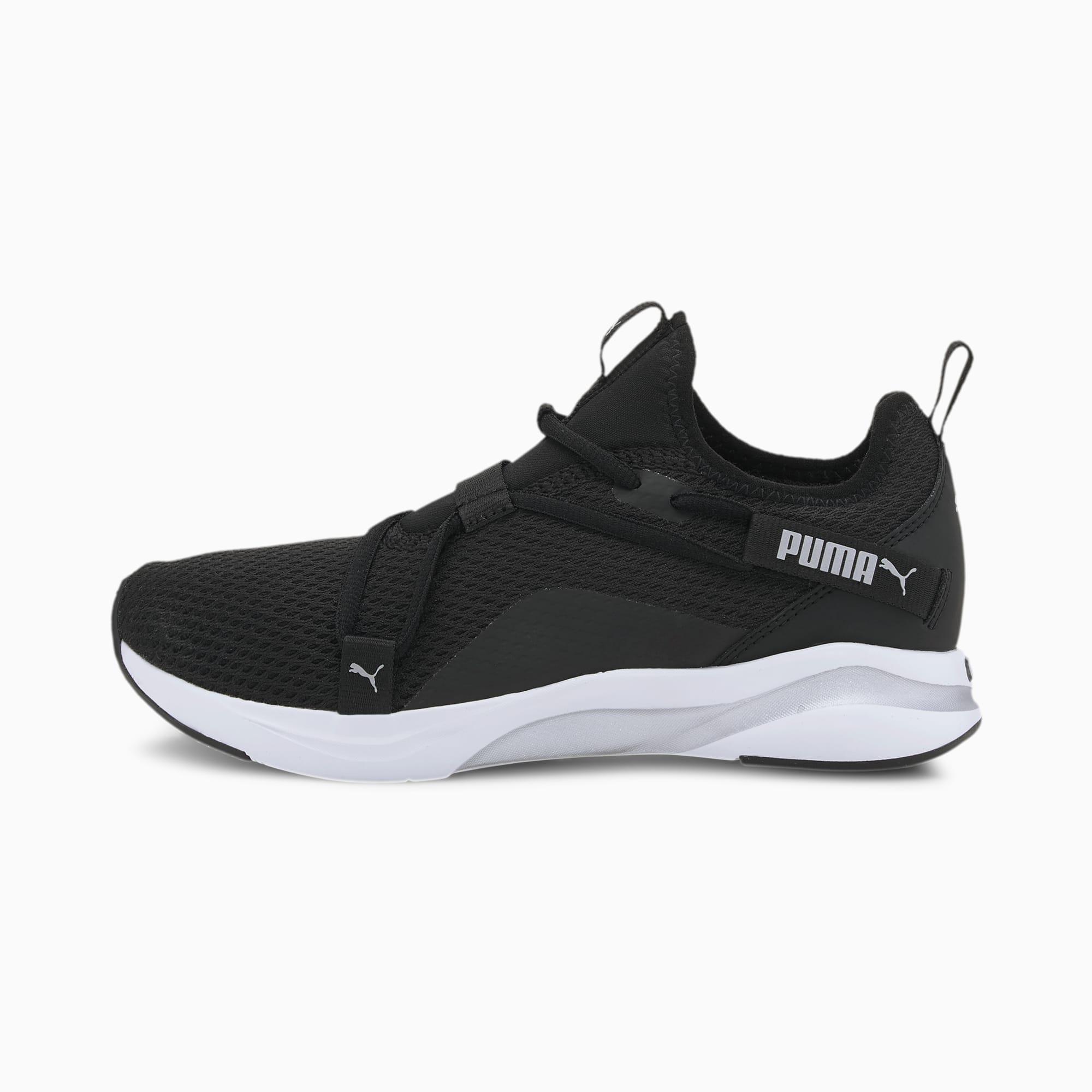 PUMA Rubber Softride Rift Slip On Shoes in Black - Lyst