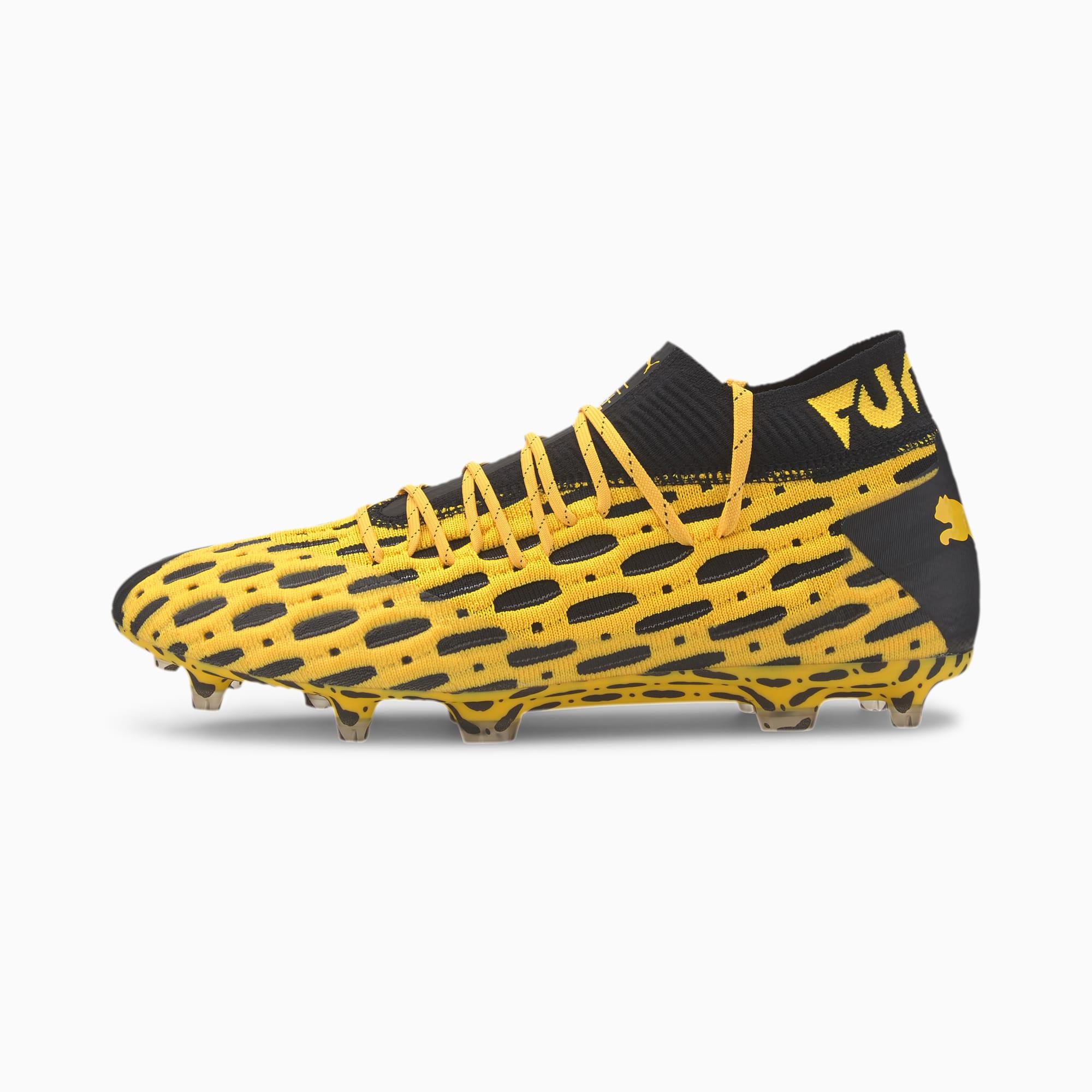Puma Lace Future 5 1 Netfit Fg Ag Men S Soccer Cleats In Yellow For Men Lyst Puma Lace Future 5 1 Netfit Fg Ag Men S Soccer Cleats In Yellow For Men Lyst