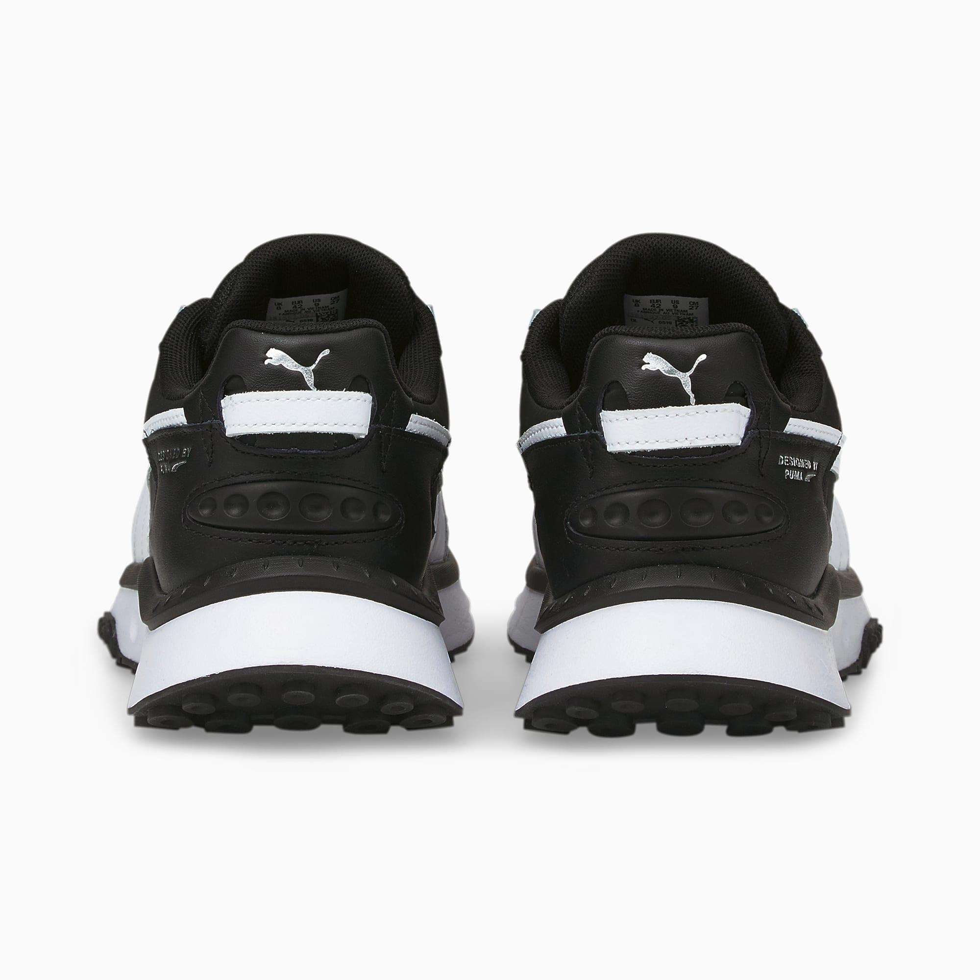 PUMA Wild Rider Route Trainers in Black,White (Black) | Lyst UK