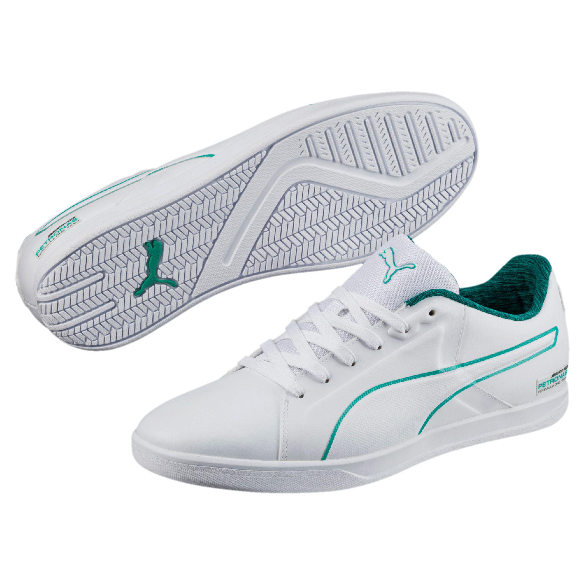 PUMA Leather Mercedes Amg Petronas Court Men's Shoes in White for ...