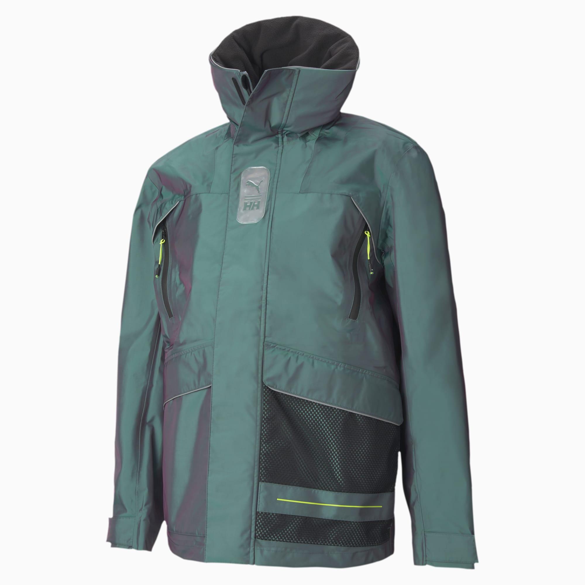 PUMA Fleece X Helly Hansen Tech Jacket in Green for Men Lyst