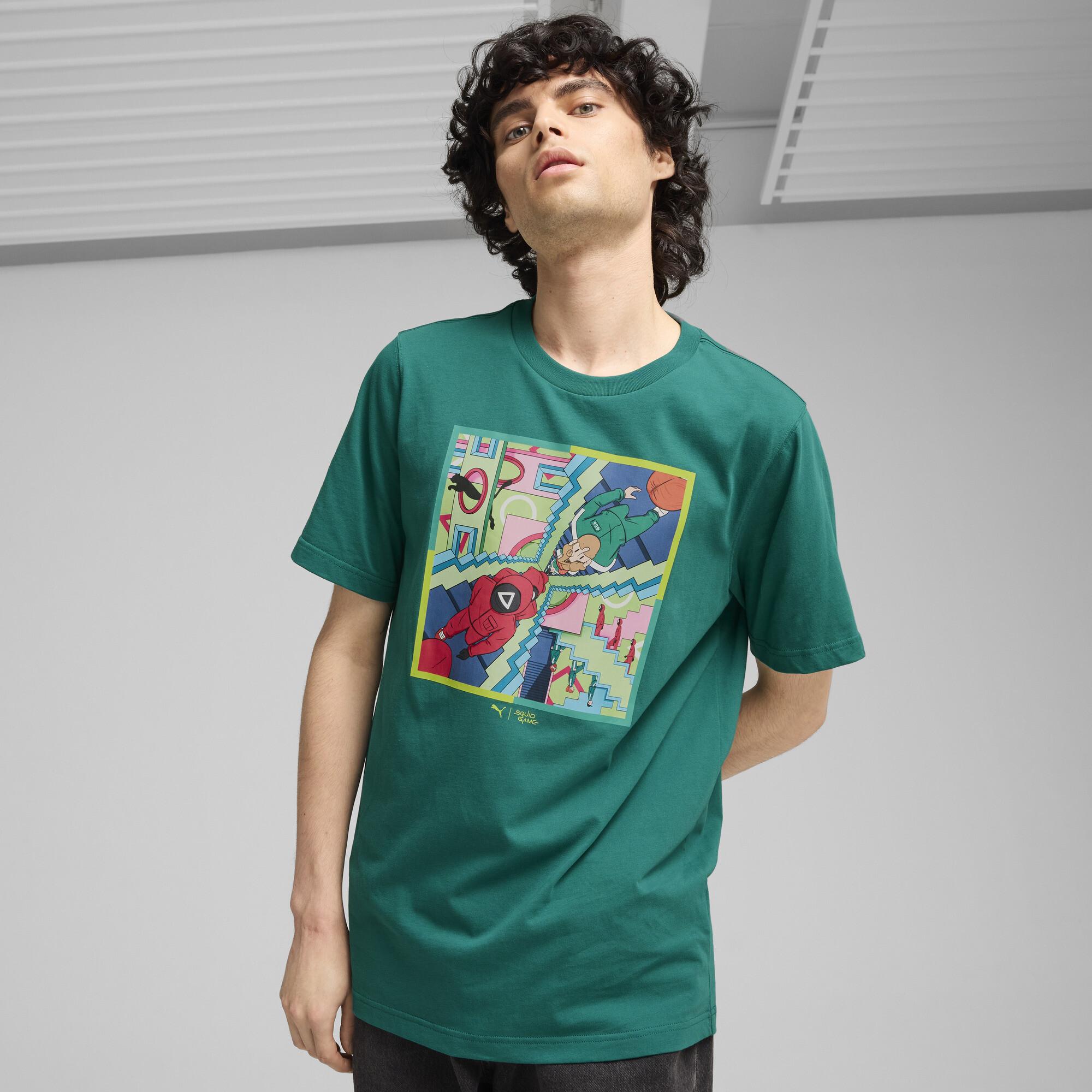 PUMA M SQUID GAME GRAPHIC TEE MINT TEA 国内発送 ae0d4089cdebc2d8d5a2805200024b