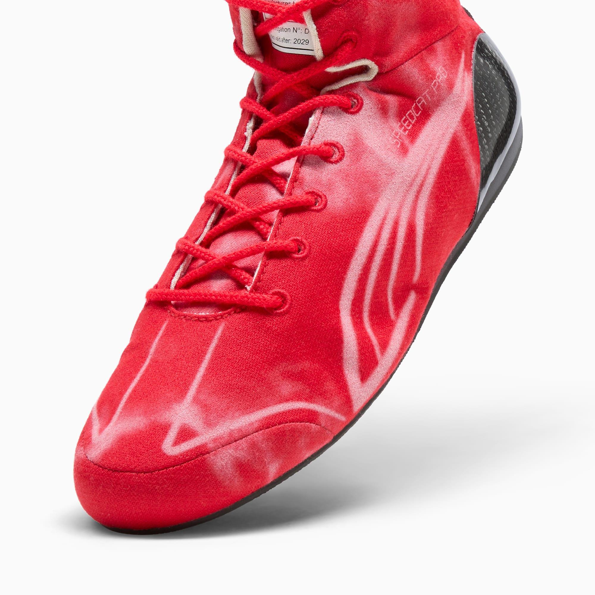 PUMA Scuderia Ferrari Speedcat Pro Desert Driving Shoes in Red for