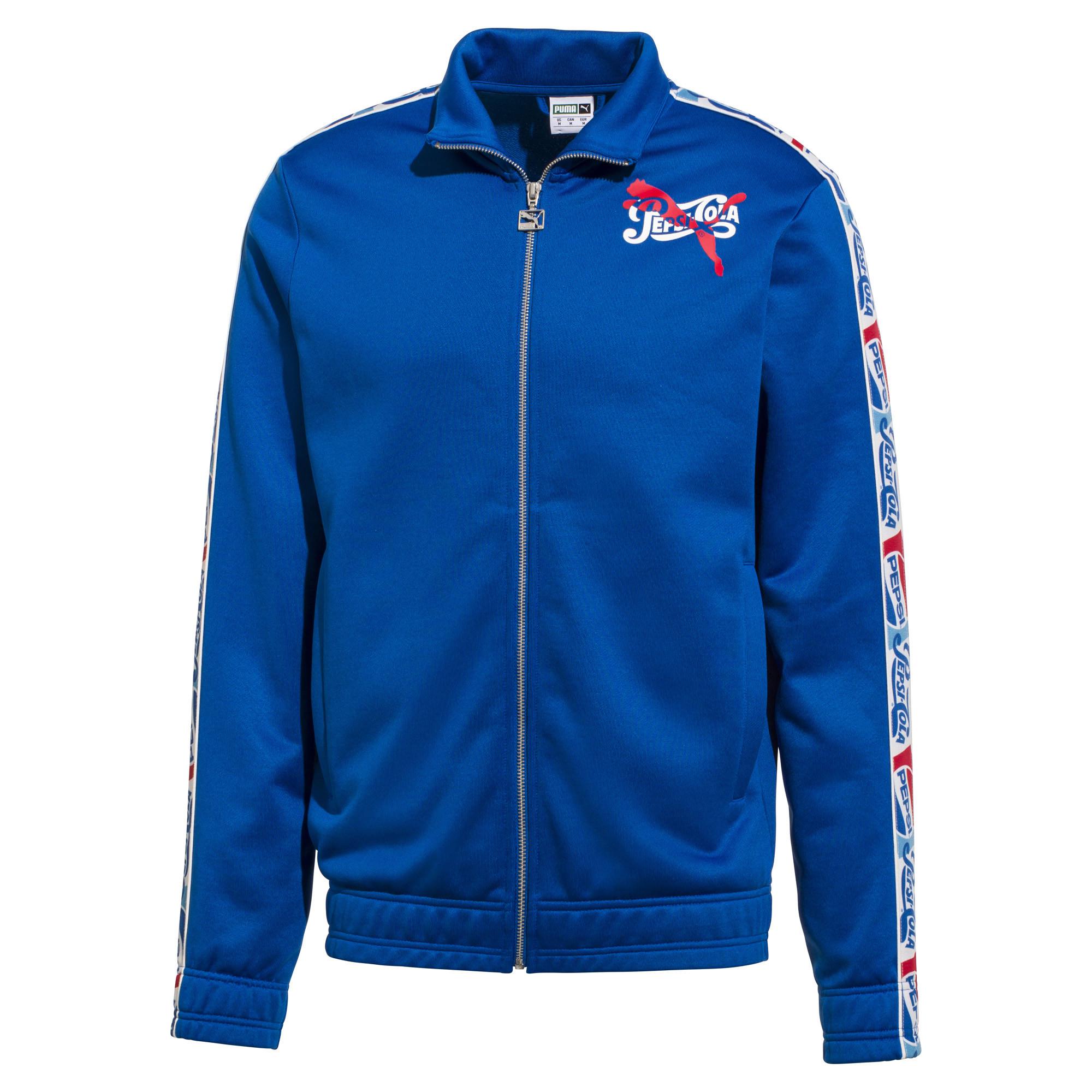 PUMA Synthetic Pepsi X Tape Track Top 