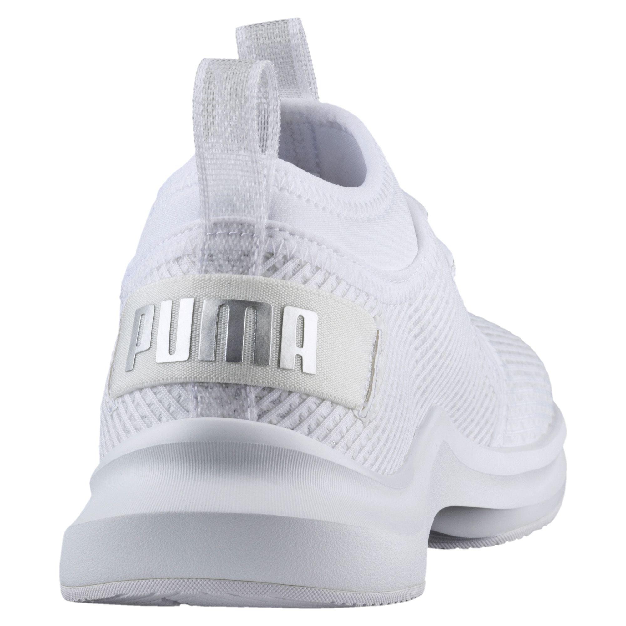 womens white puma running shoes