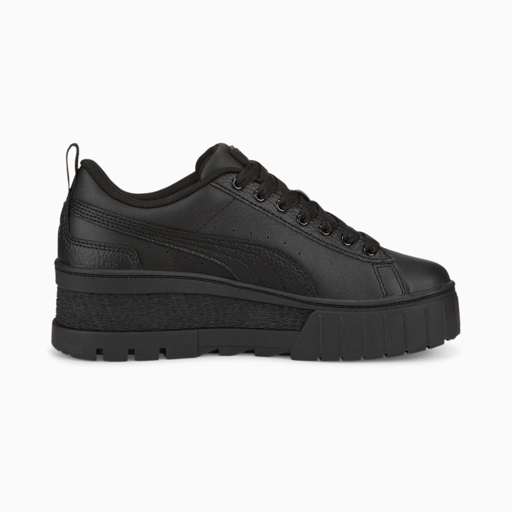 PUMA Mayze Wedge Sneakers in het Zwart | Lyst NL