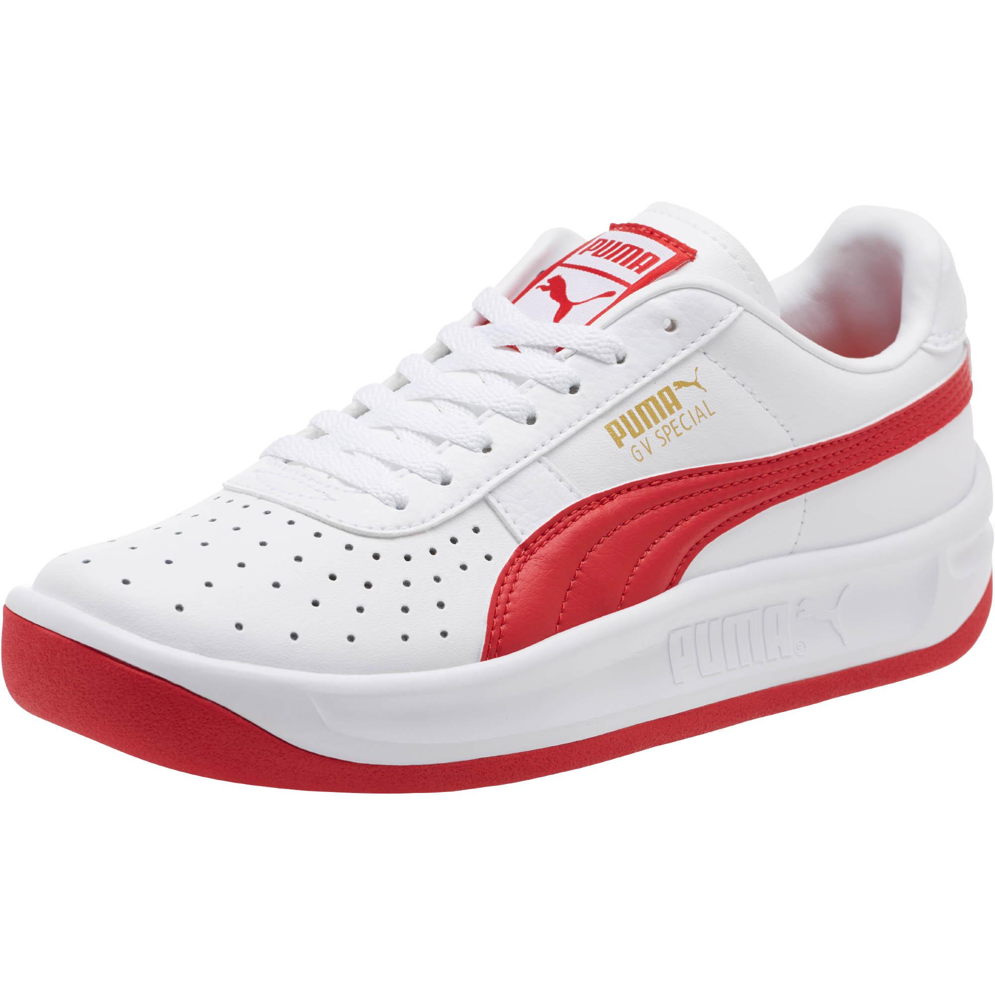 PUMA Leather Gv Special+ Sneakers in Red - Lyst