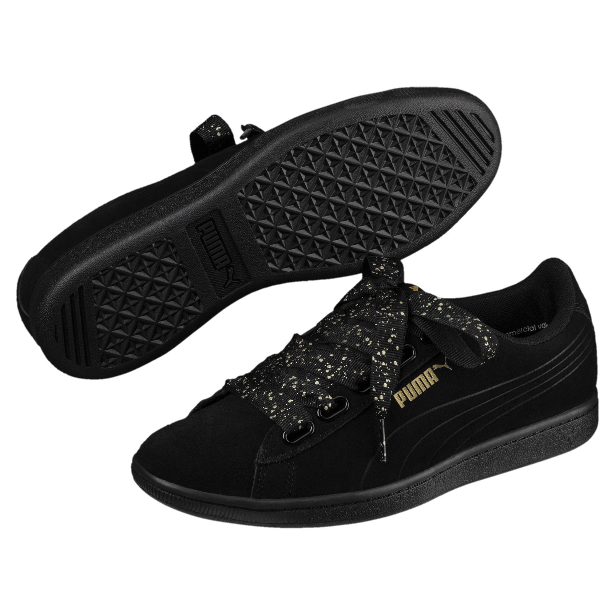 PUMA Vikky Ribbon Dots Sneakers in 01 (Black) - Lyst
