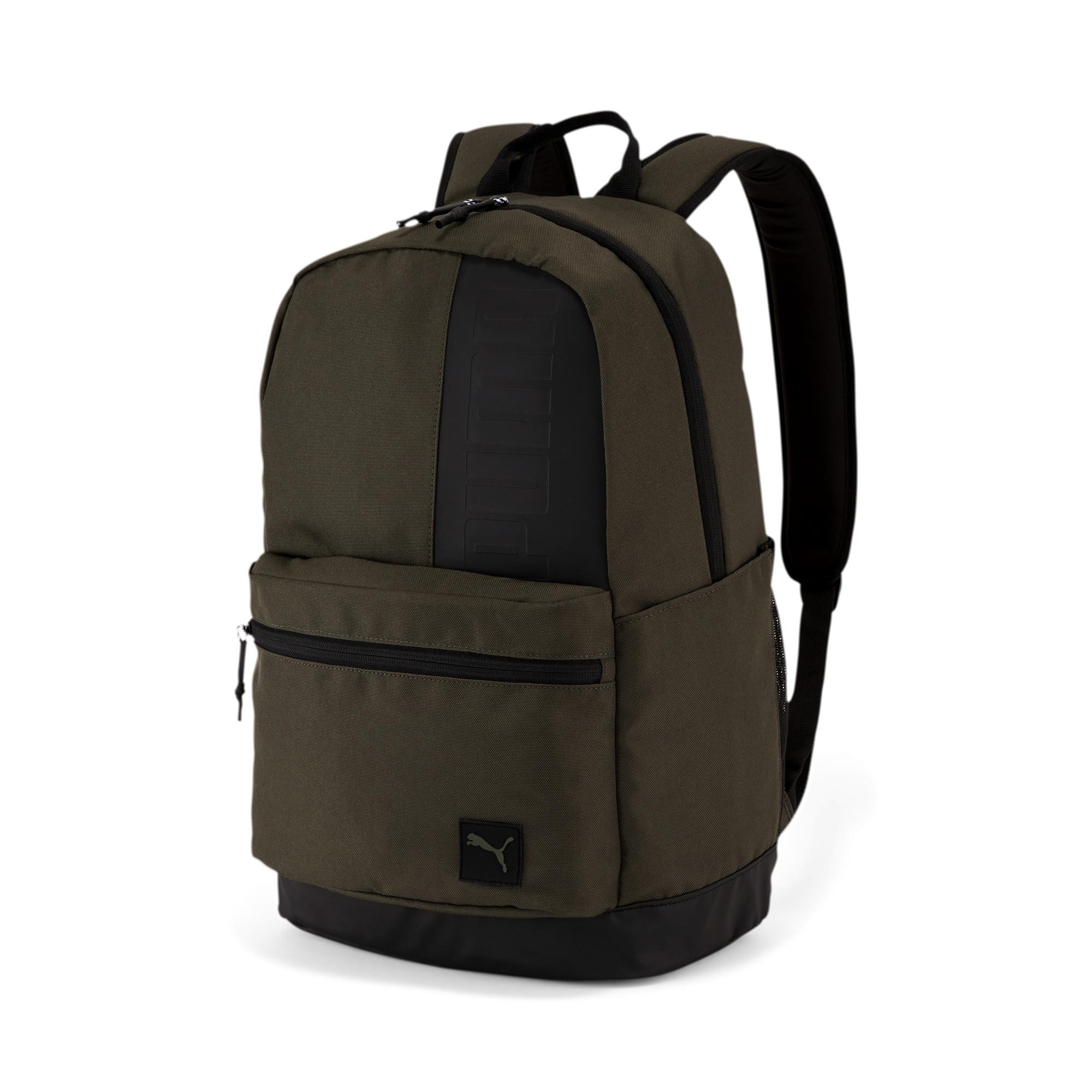 puma green backpack