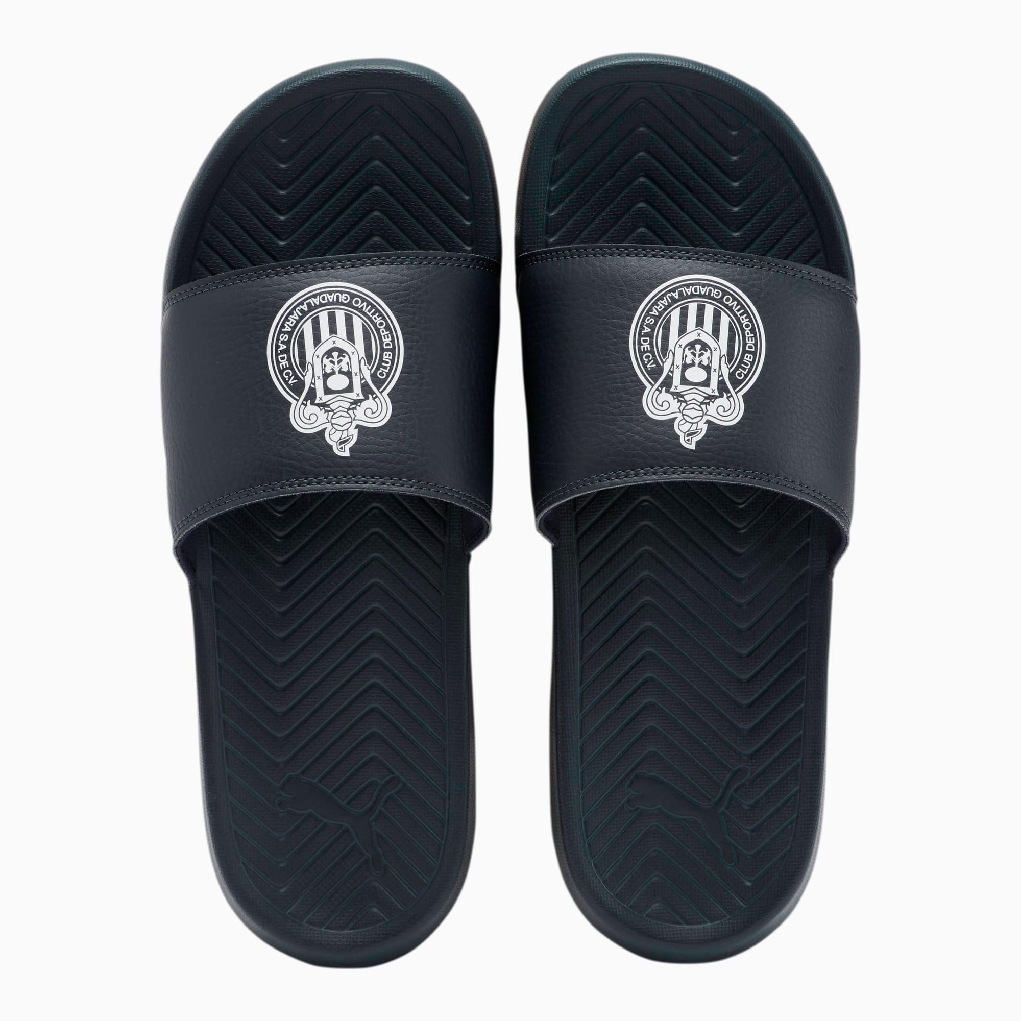 puma reflective slides