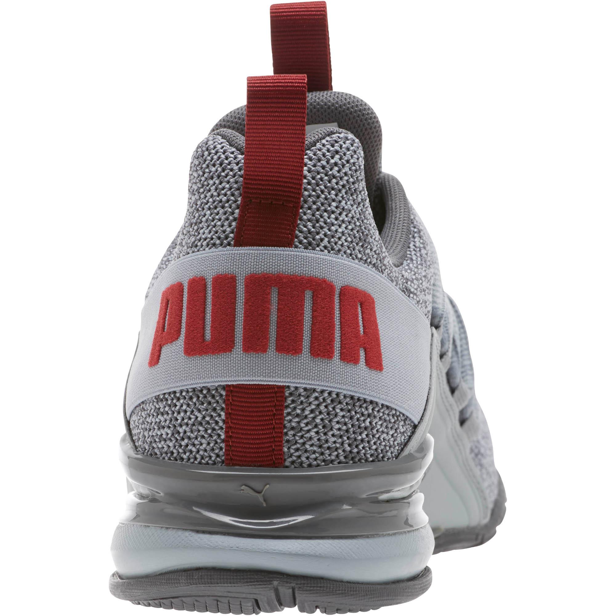 puma axelion grey red