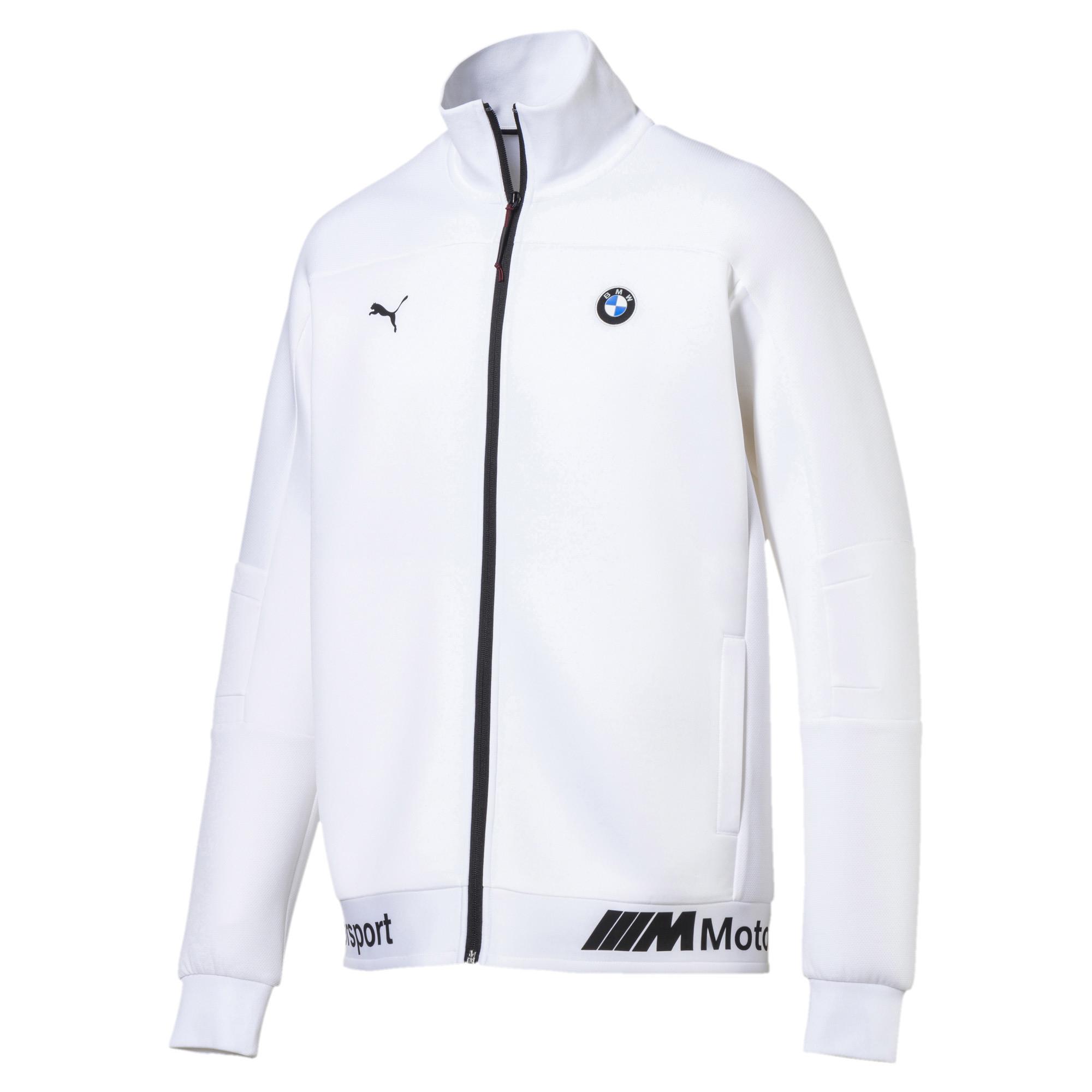 PUMA Synthetic Bmw M Motorsport Life Men's Sweat Jacket in 02 (White ...
