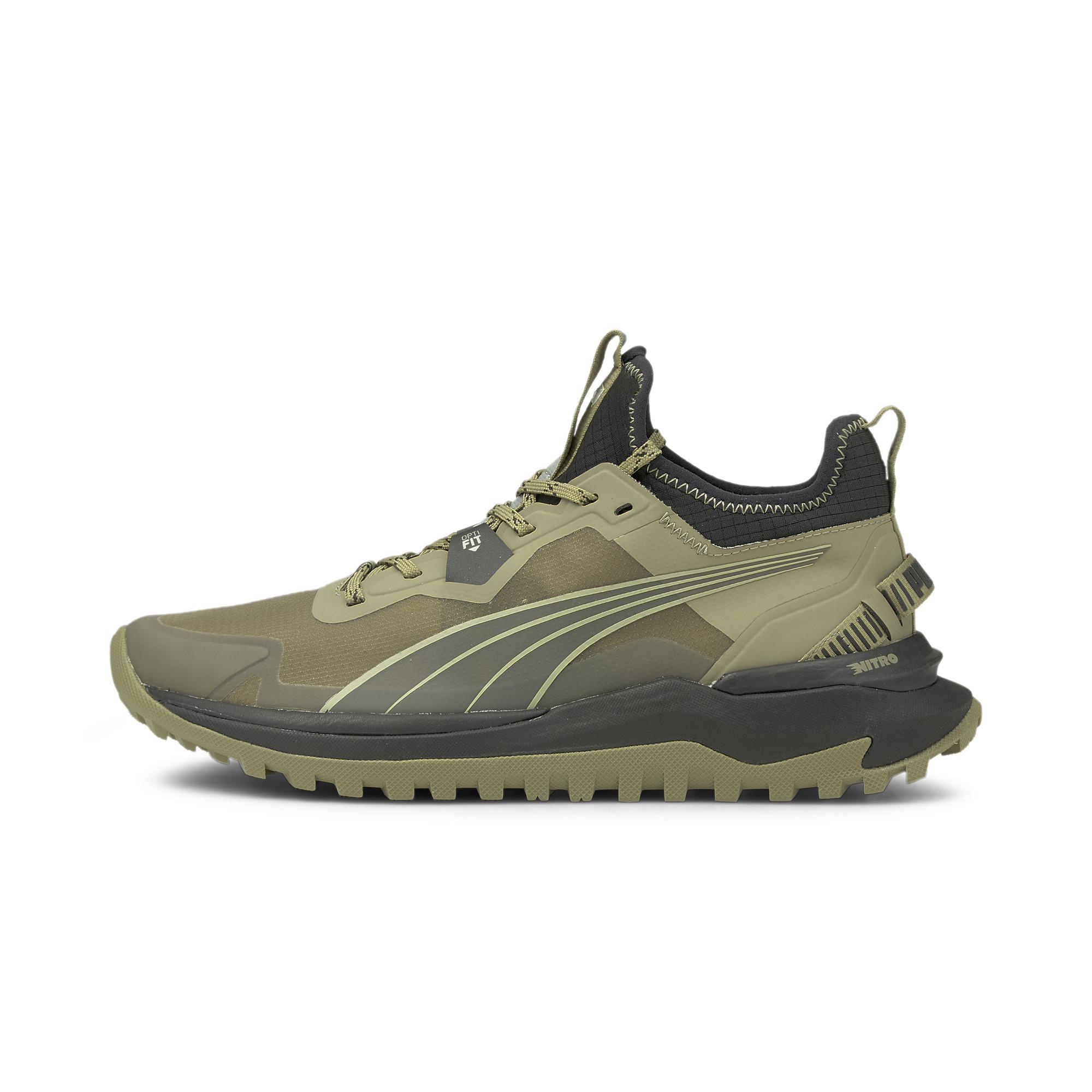 PUMA Voyage Nitro Running Sneakers in Green for Men | Lyst