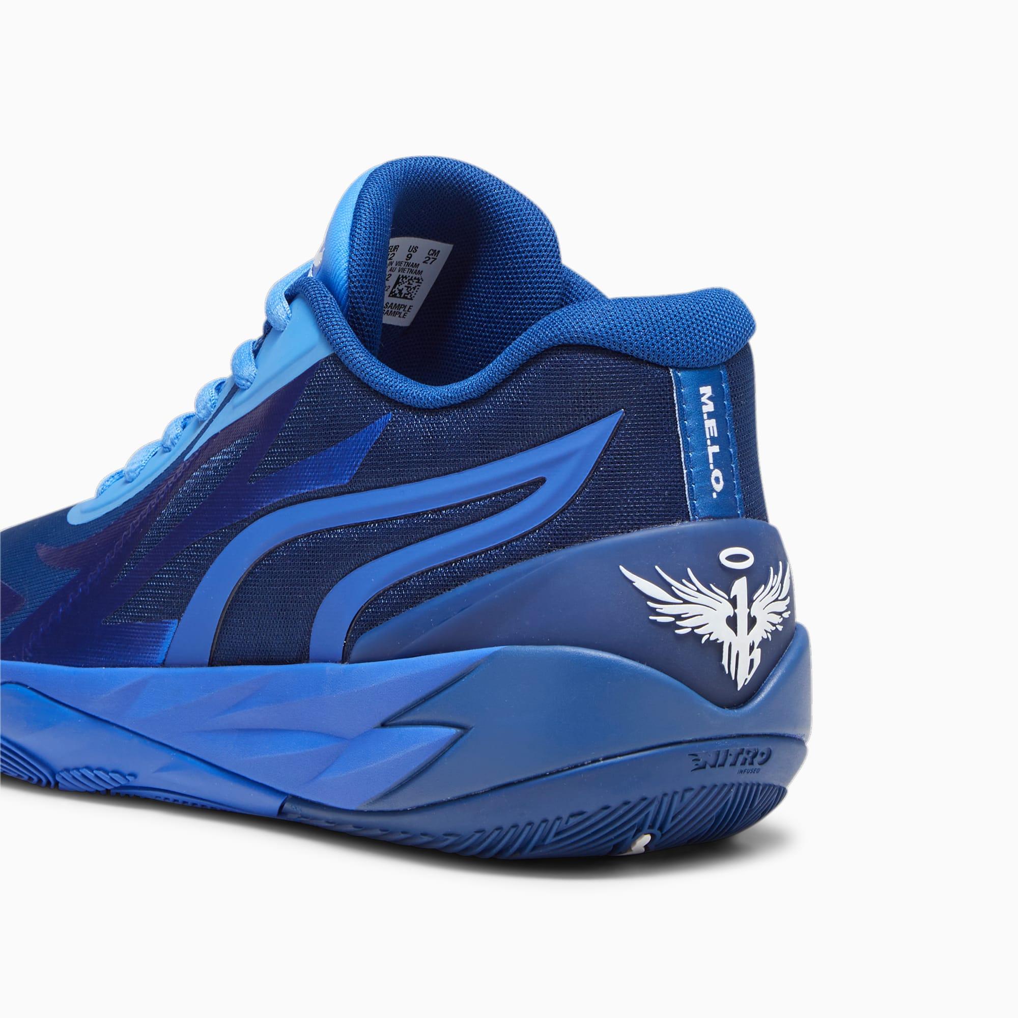 PUMA Mb.02 Lo Basketball Shoes in Blue | Lyst UK