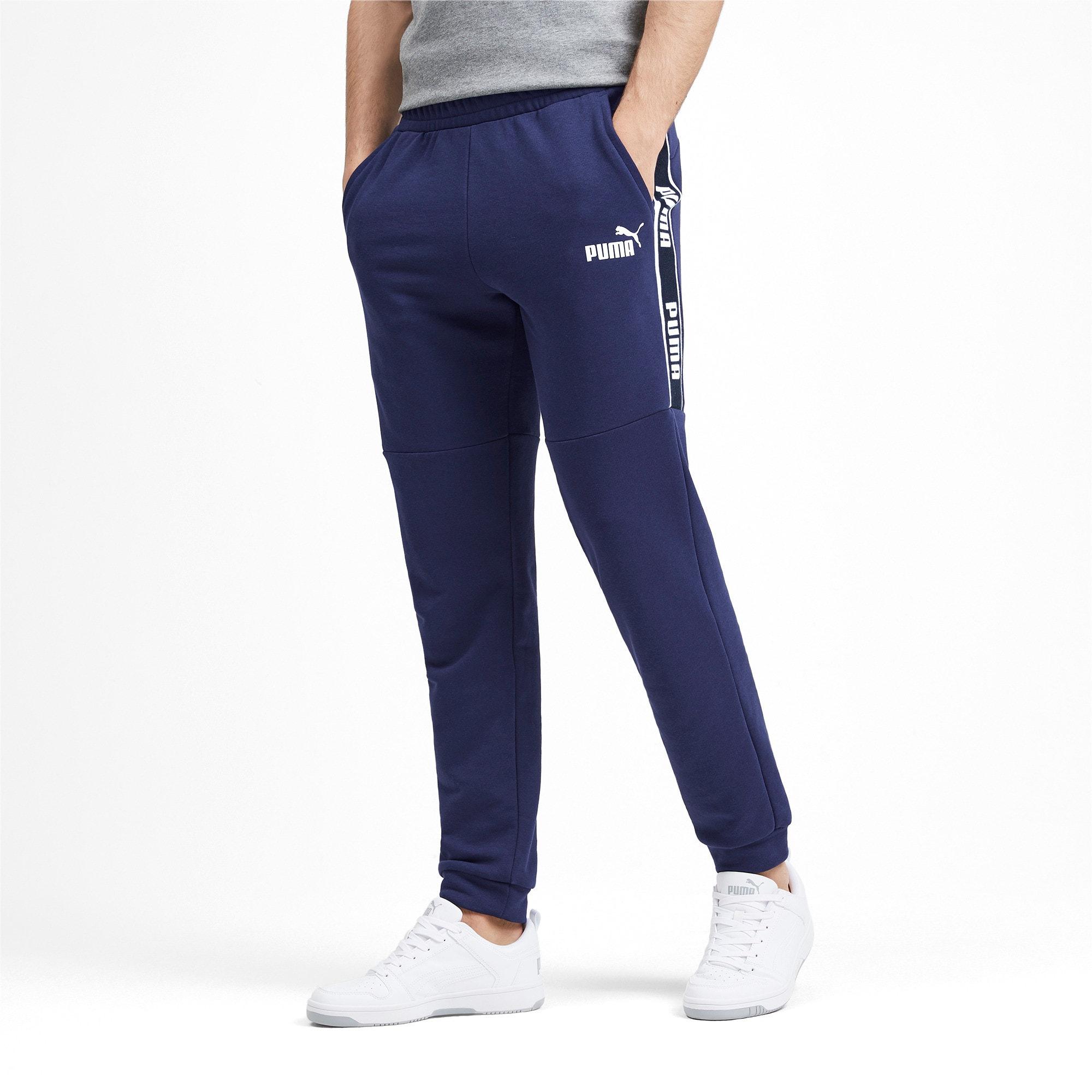 PUMA Cotton Amplified Men's Sweatpants in 06 (Blue) for Men - Lyst