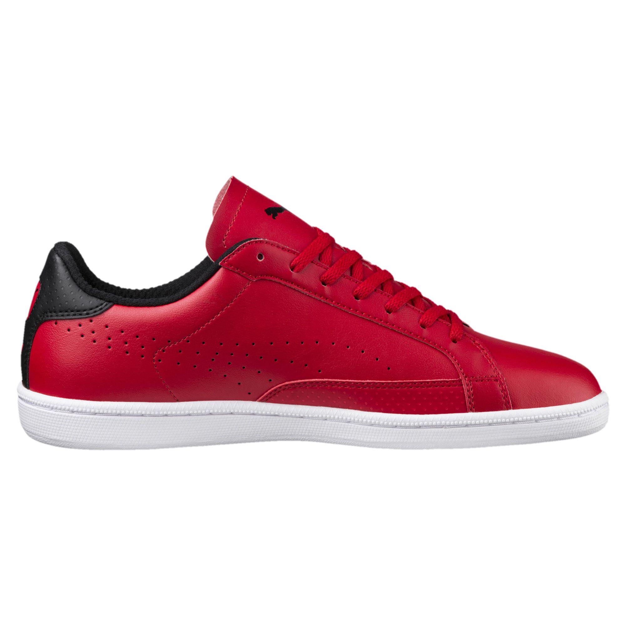 puma ferrari shoes high top red