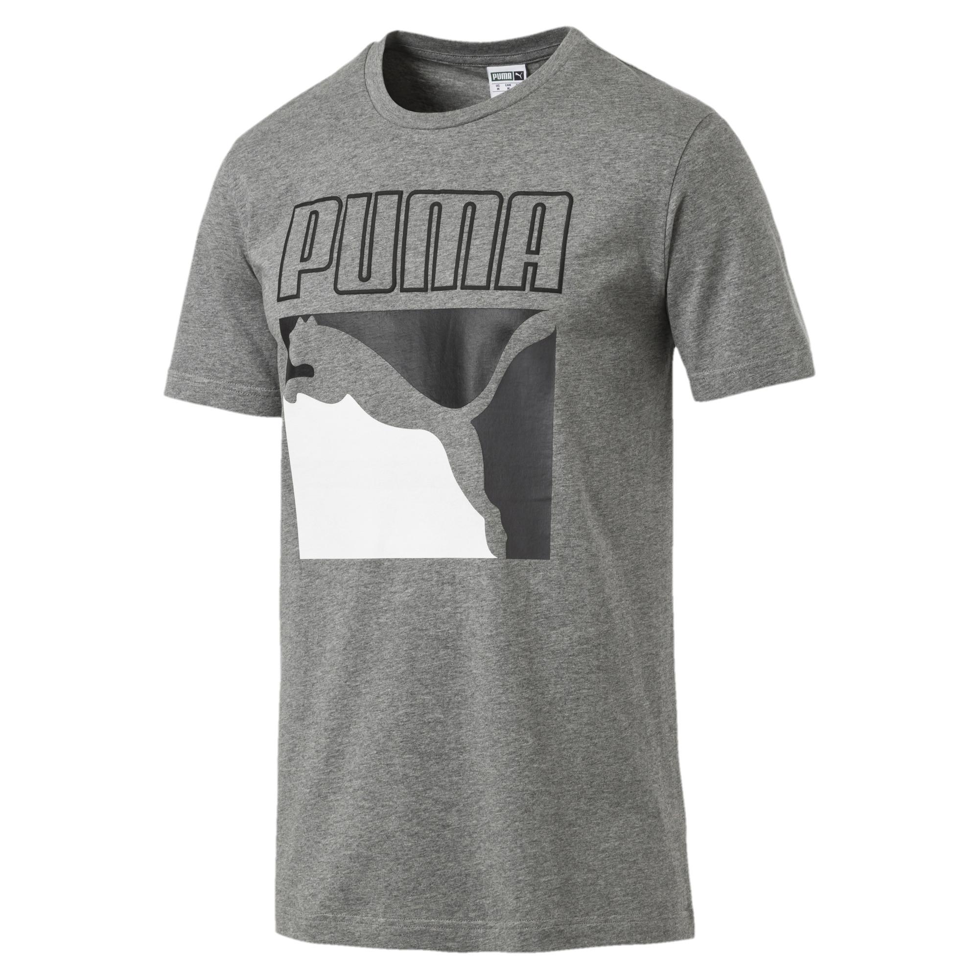 puma graphic box logo tee