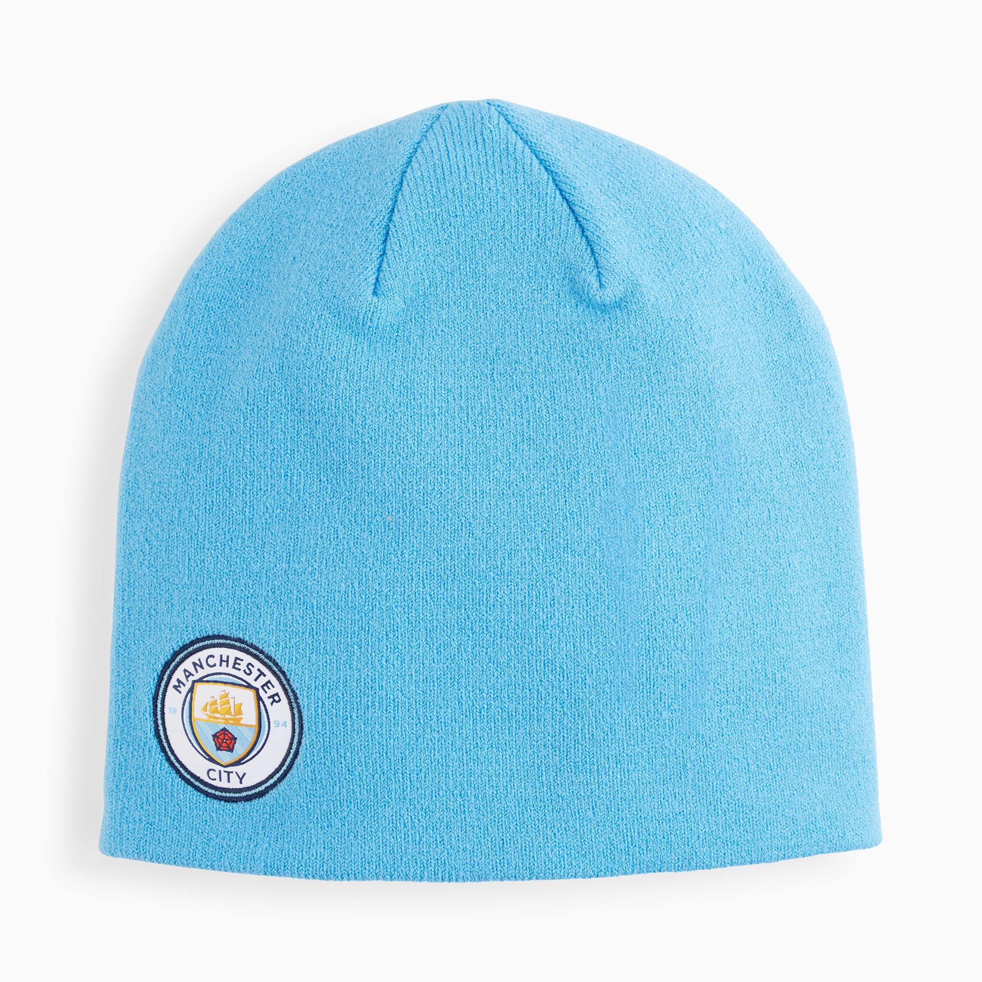 PUMA Manchester City Cuffless Beanie Hat in Blue Lyst UK