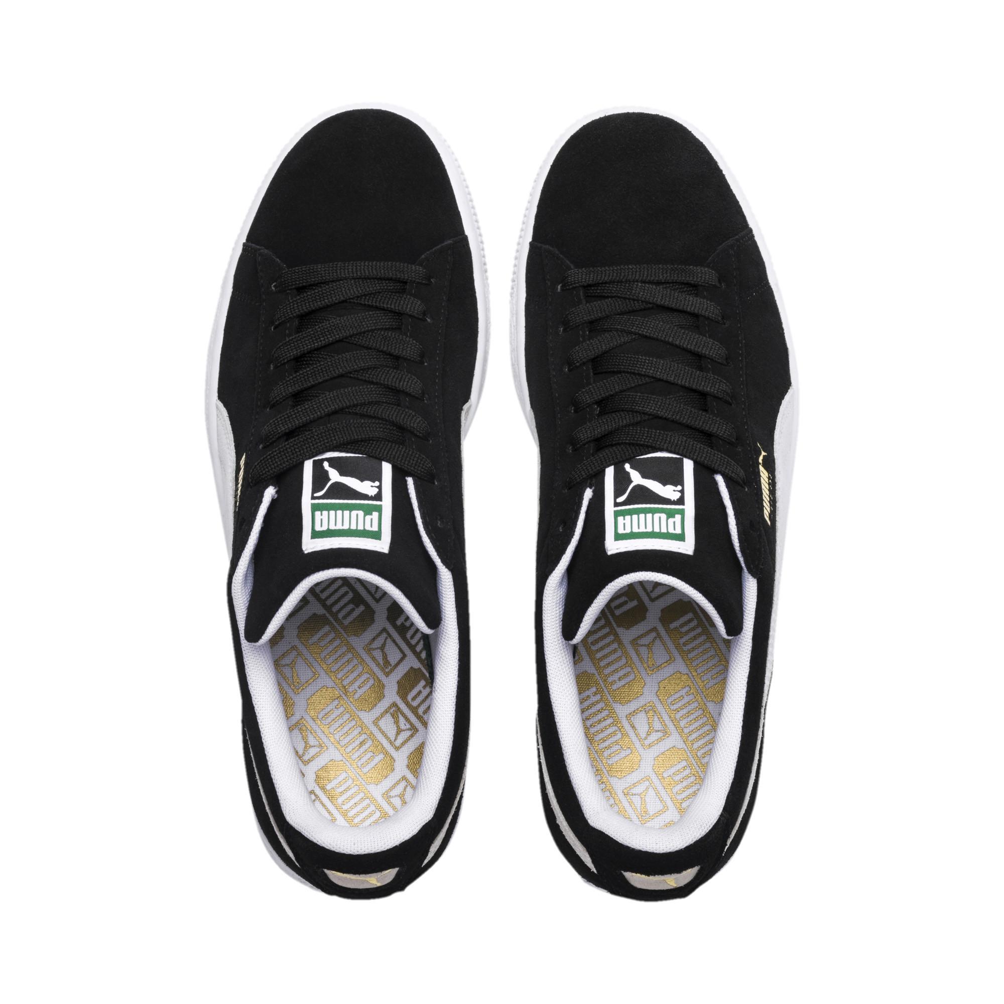 puma suede black women