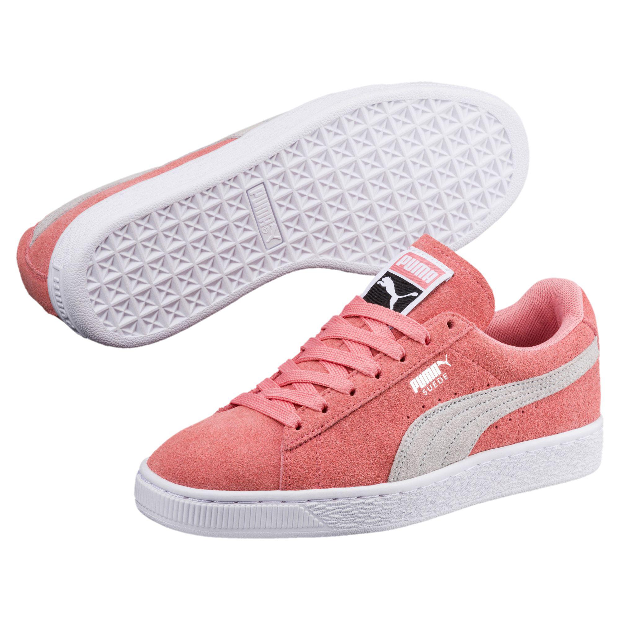puma suede classic pink