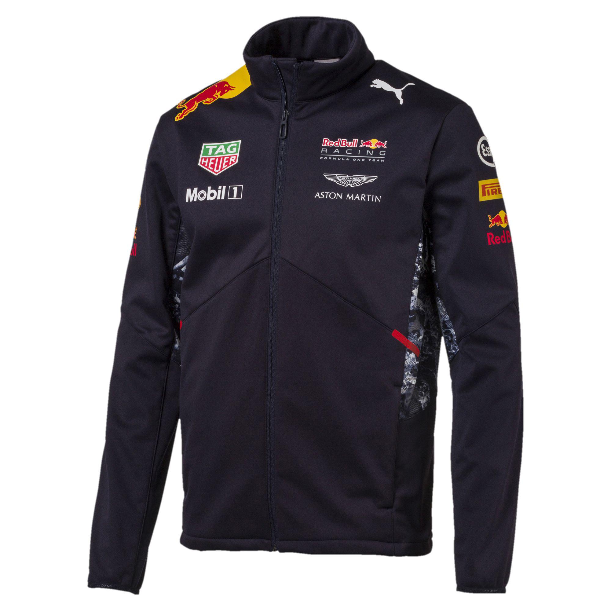 PUMA Synthetic Red Bull Racing Team Softshell Jacket in Night Sky (Blue ...