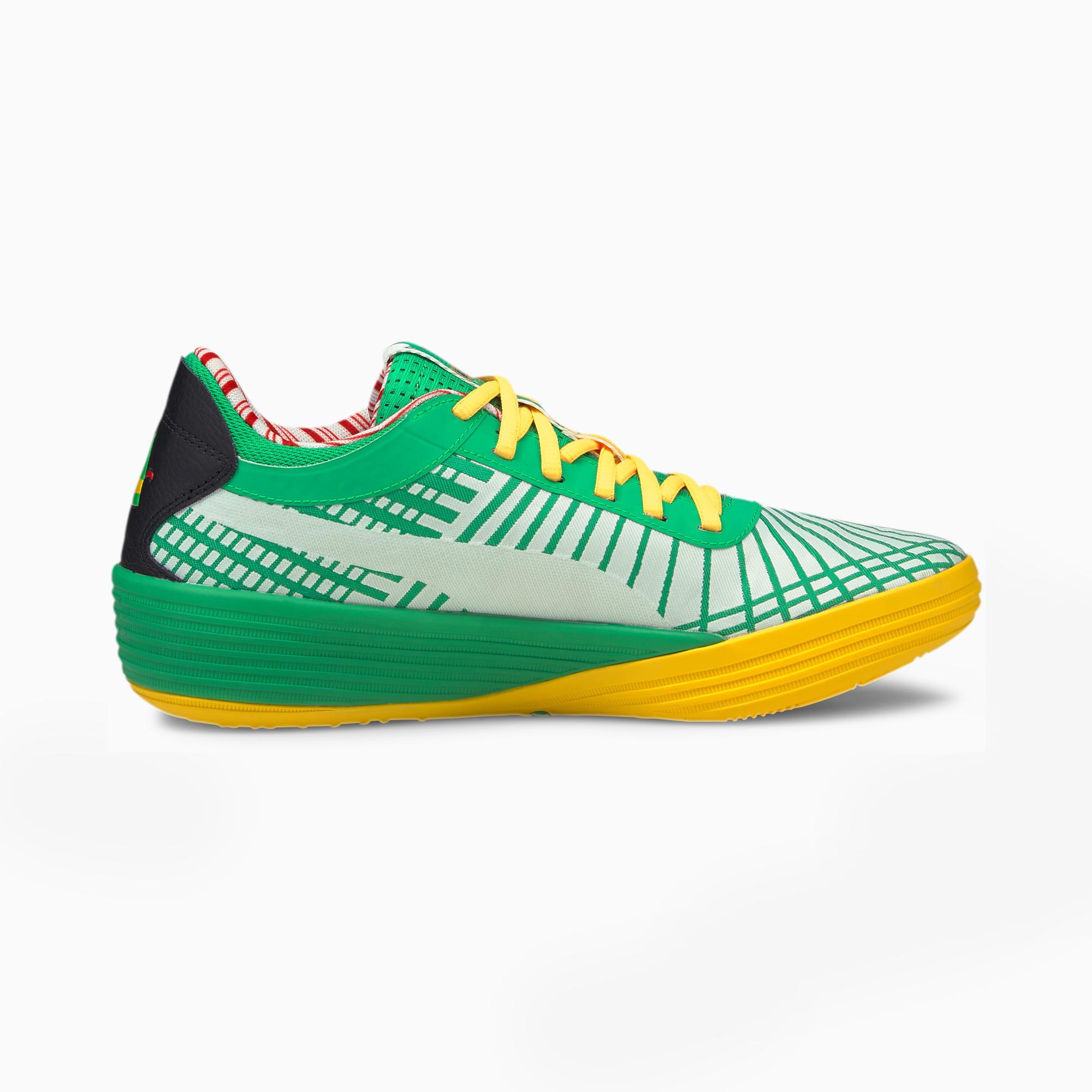 PUMA Clyde All-pro Elf Basketball Shoes in Green for Men | Lyst