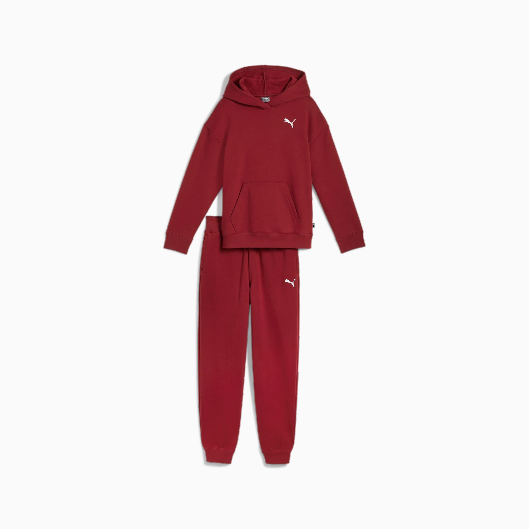 Puma anzug rot sale