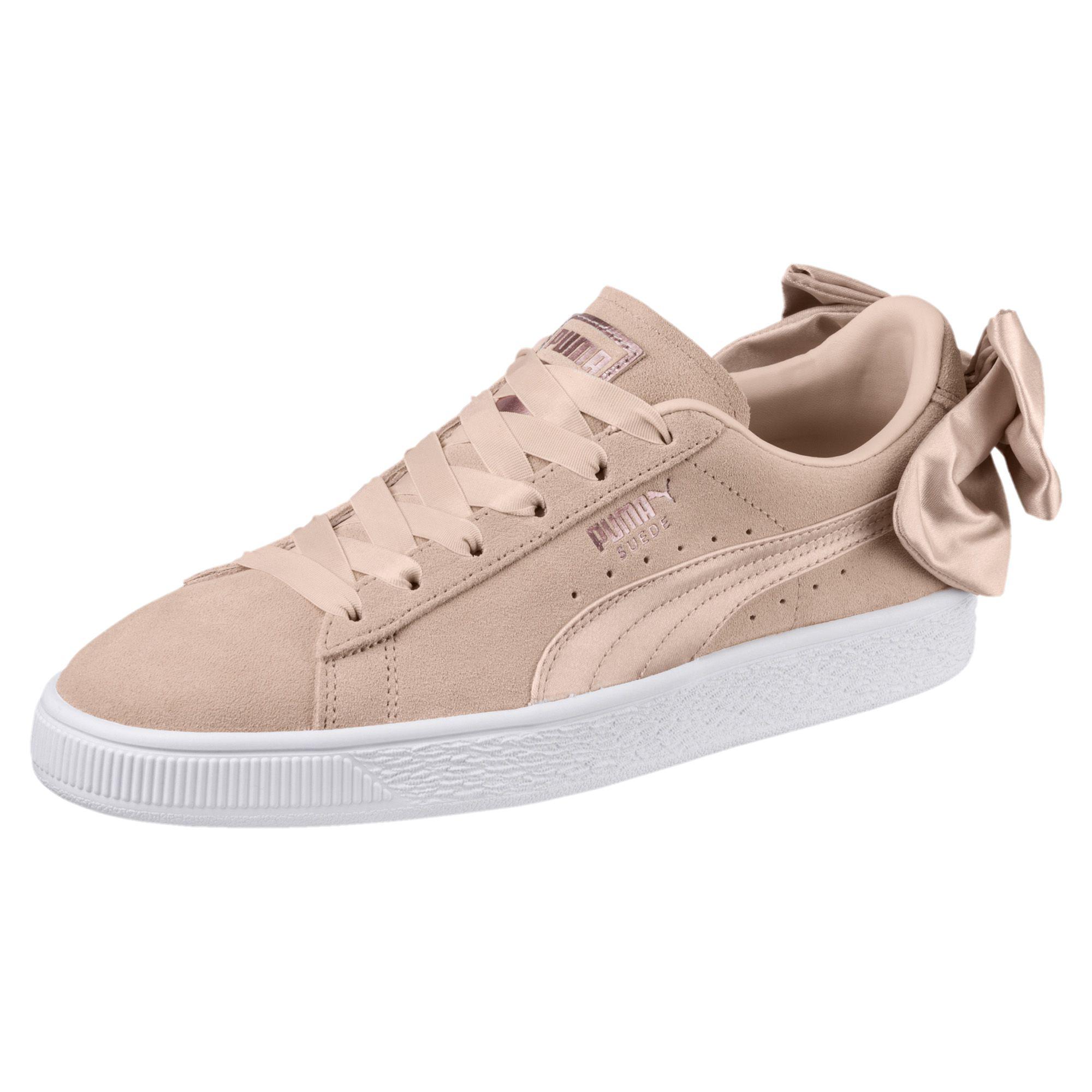 puma sneaker with ribbon