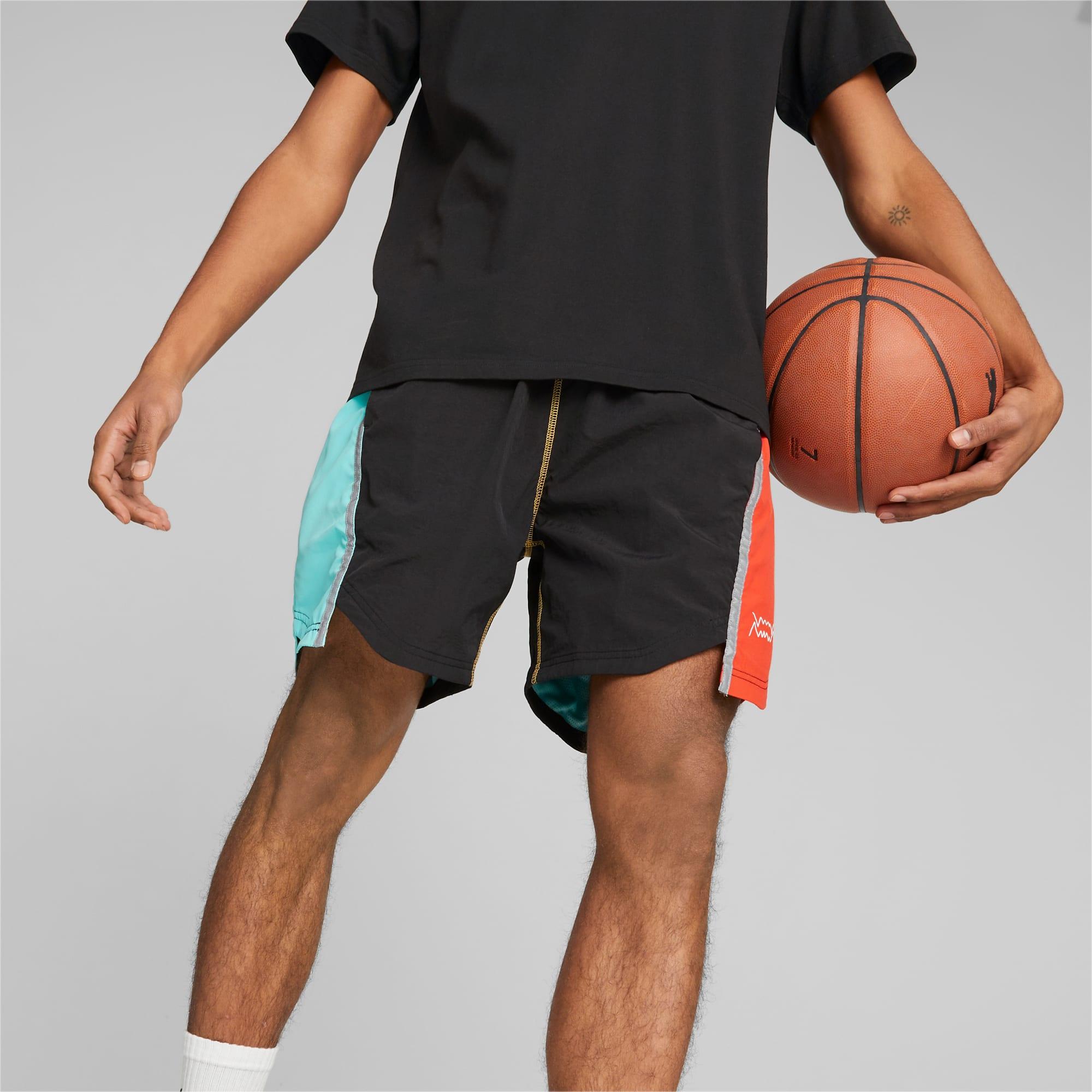 PUMA Blocked Shot Basketball-Shorts für in Schwarz für Herren | Lyst DE