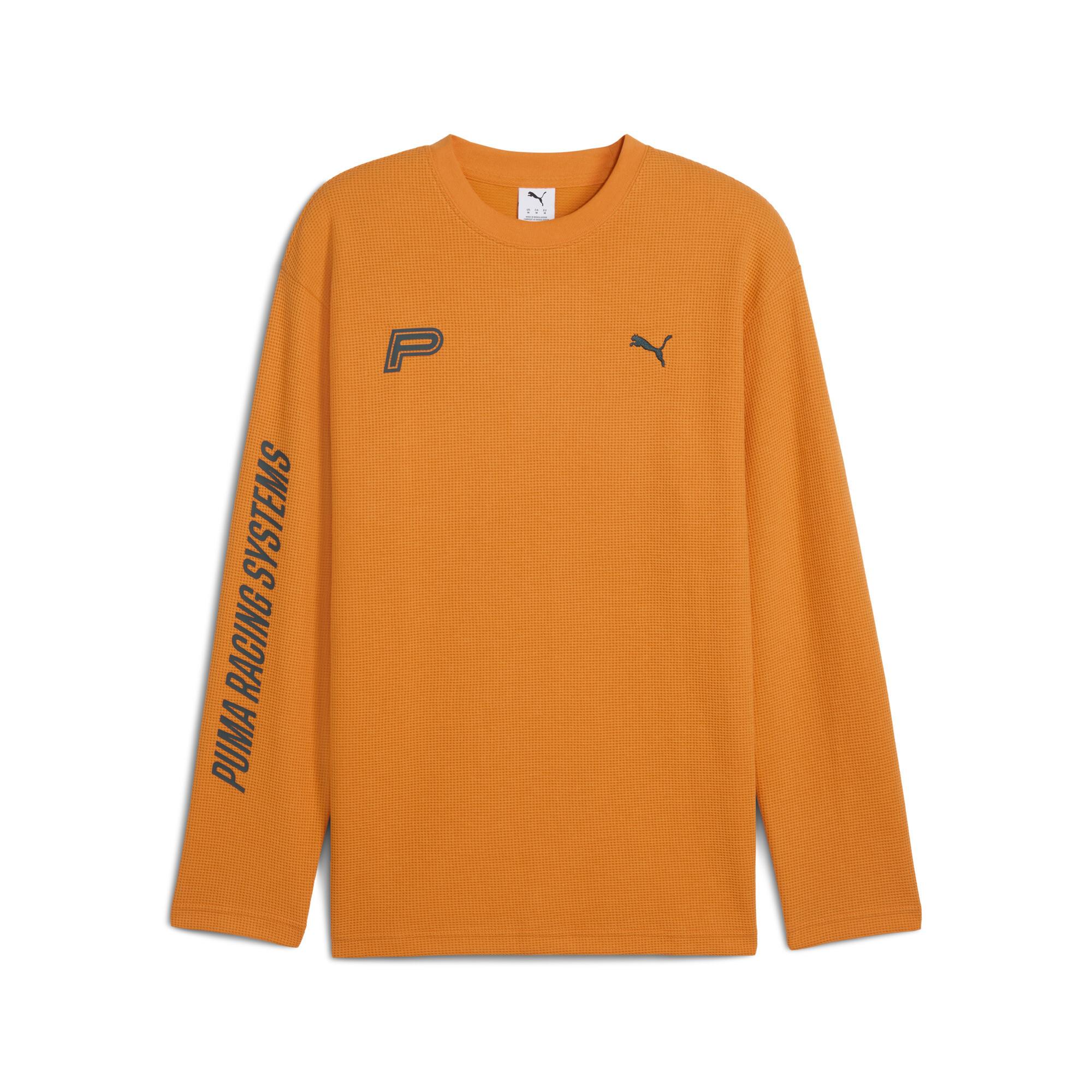PUMA Future..Archive Long Sleeve T-Shirt in Orange | Lyst