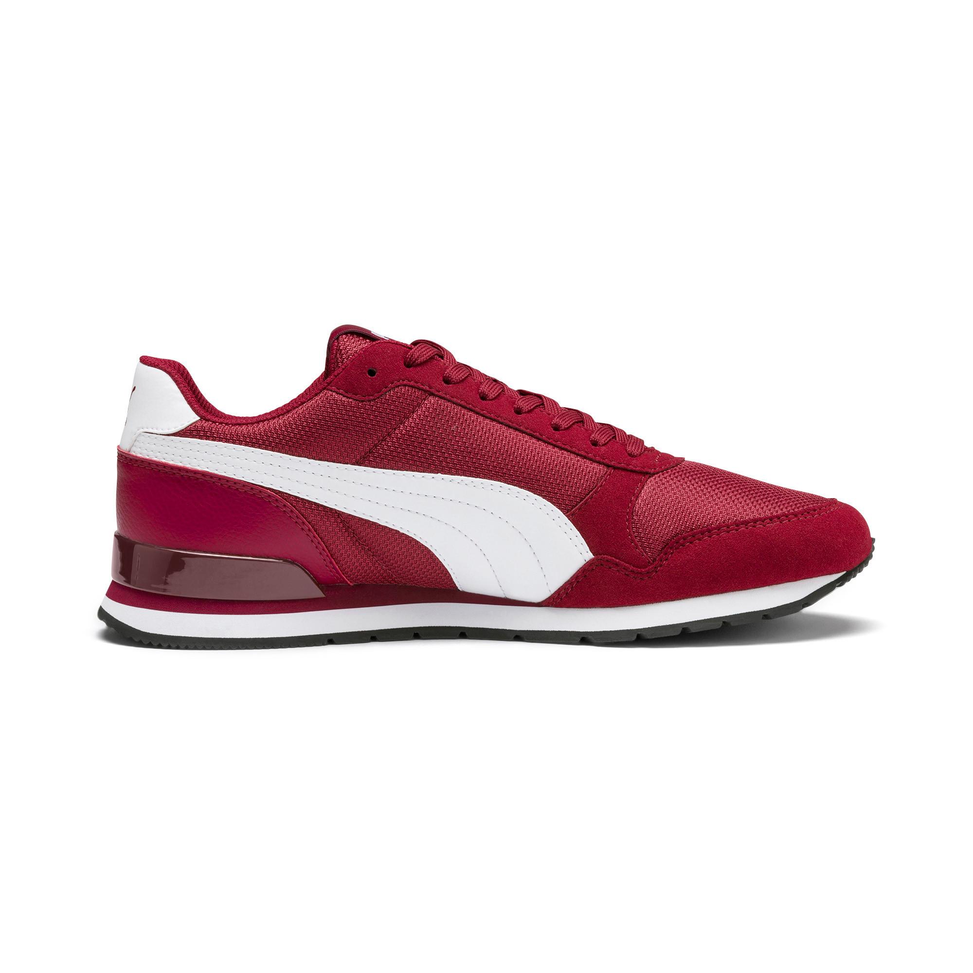 PUMA Suede St Runner V2 Mesh Sneakers in 07 (Red) for Men | Lyst