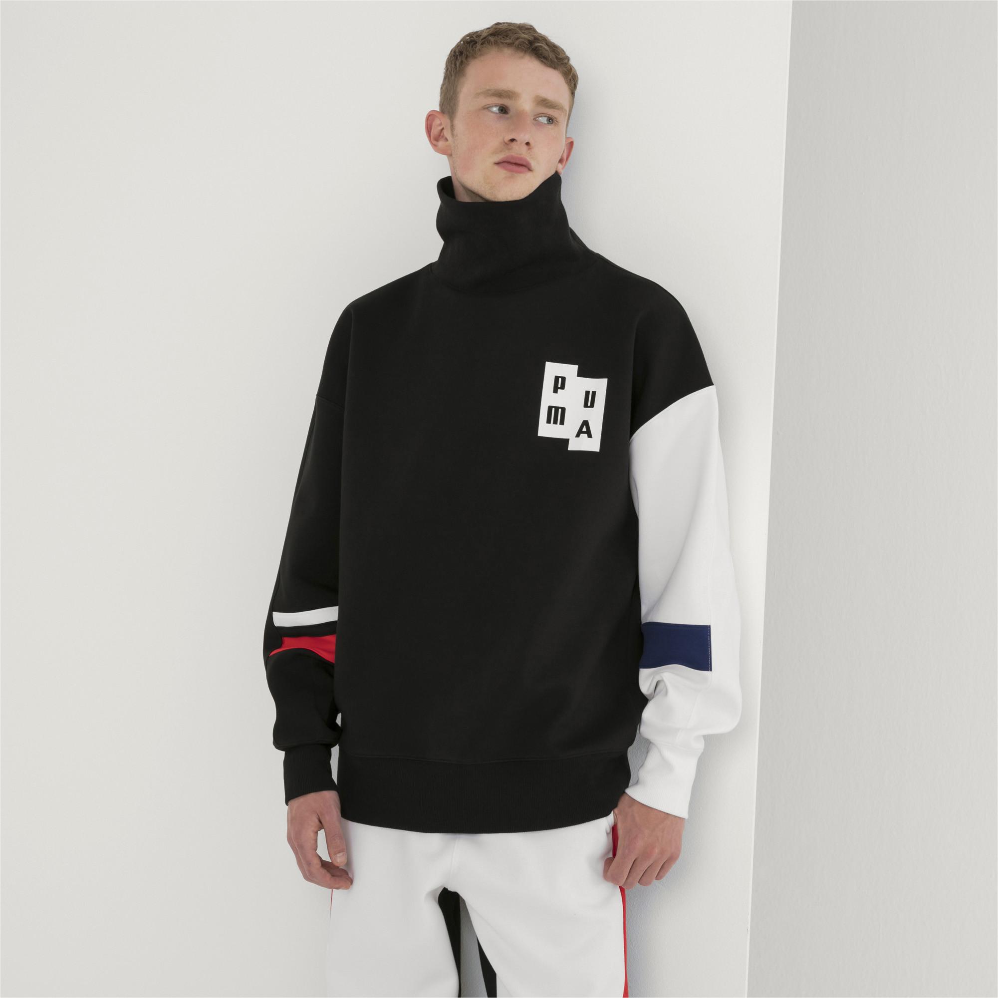 PUMA Cotton X Ader Error Turtleneck Sweatshirt in Black for Men - Lyst