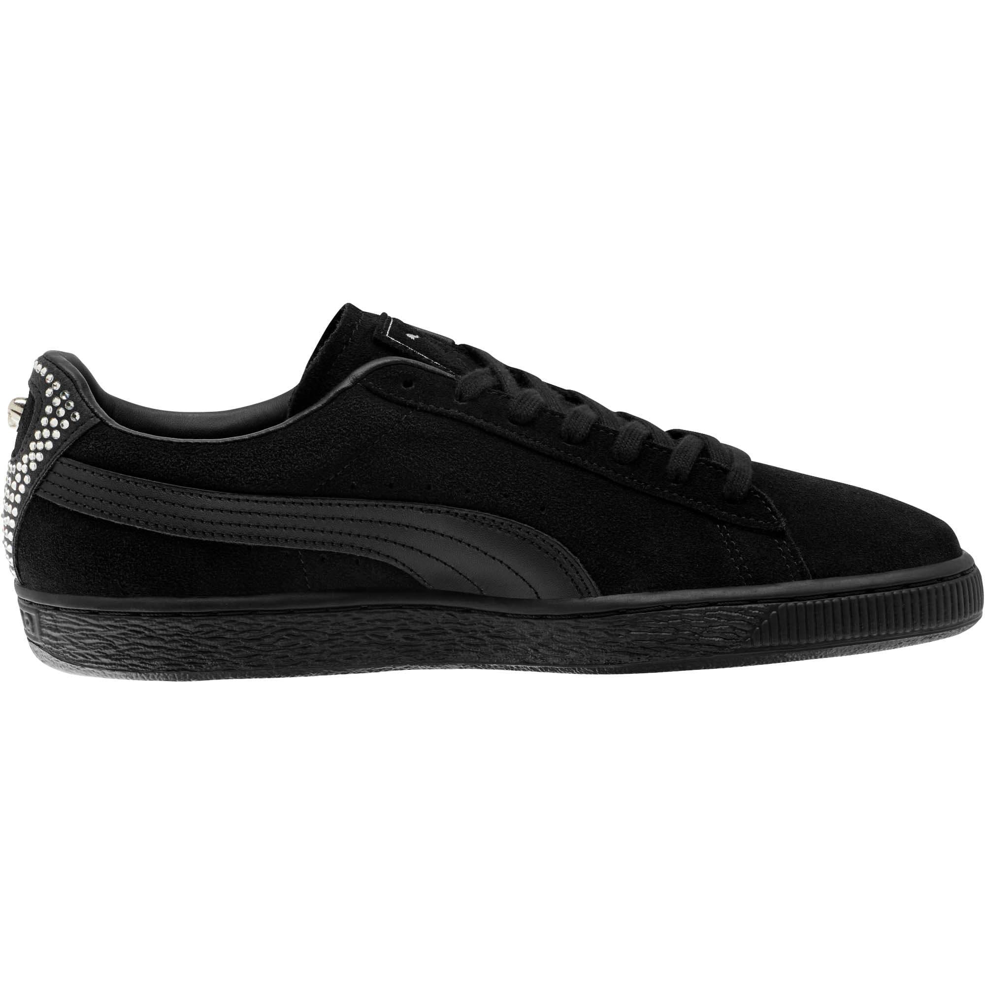 PUMA X The Kooples Suede Sneakers in Black for Men - Lyst