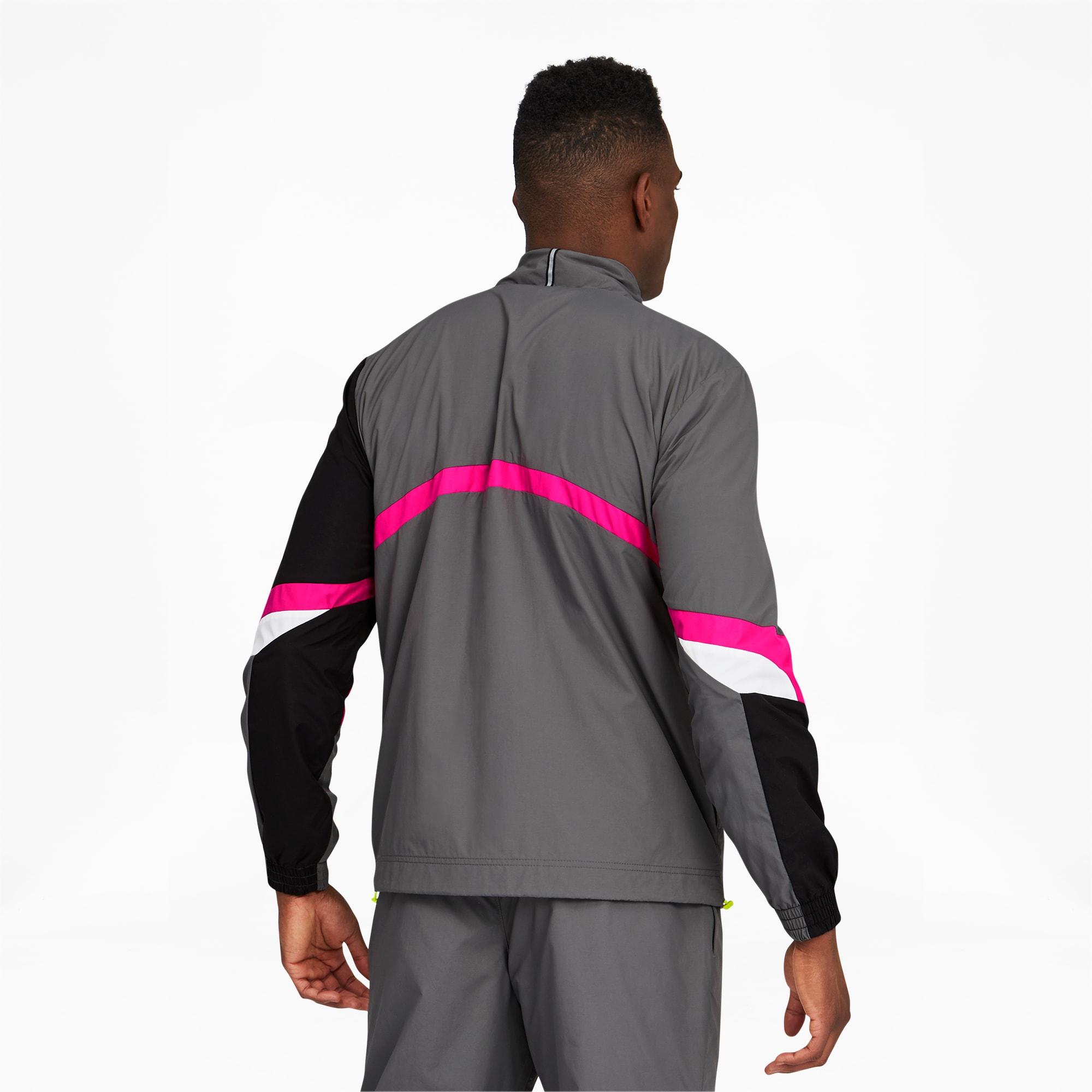 formstrip men's knit jacket