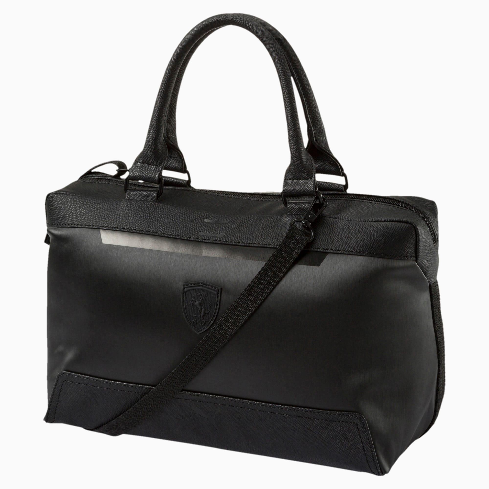 espejo Rebaja Pizza Ferrari Women's Handbag PUMA de color Negro | Lyst