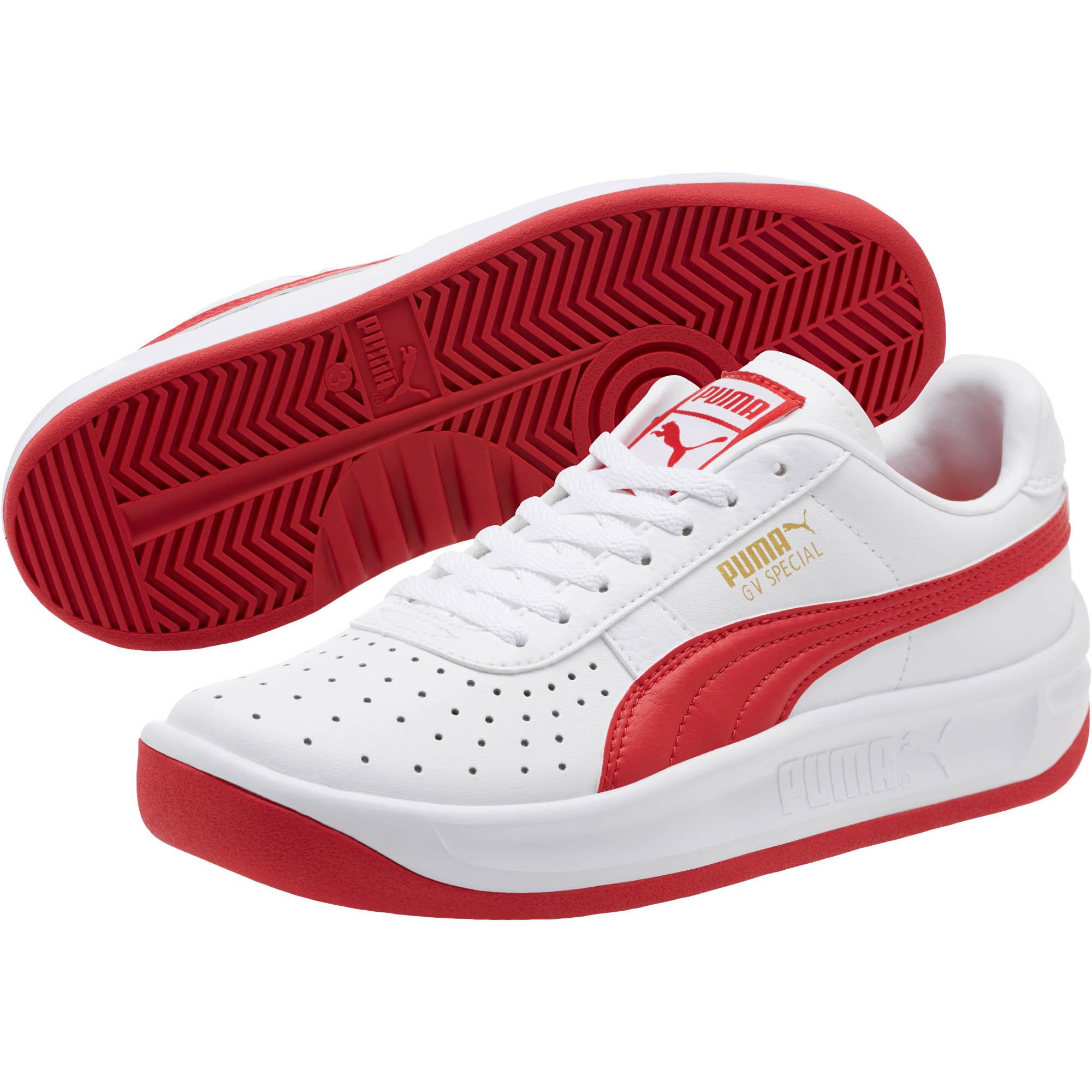 PUMA Leather Gv Special+ Sneakers in Red - Lyst