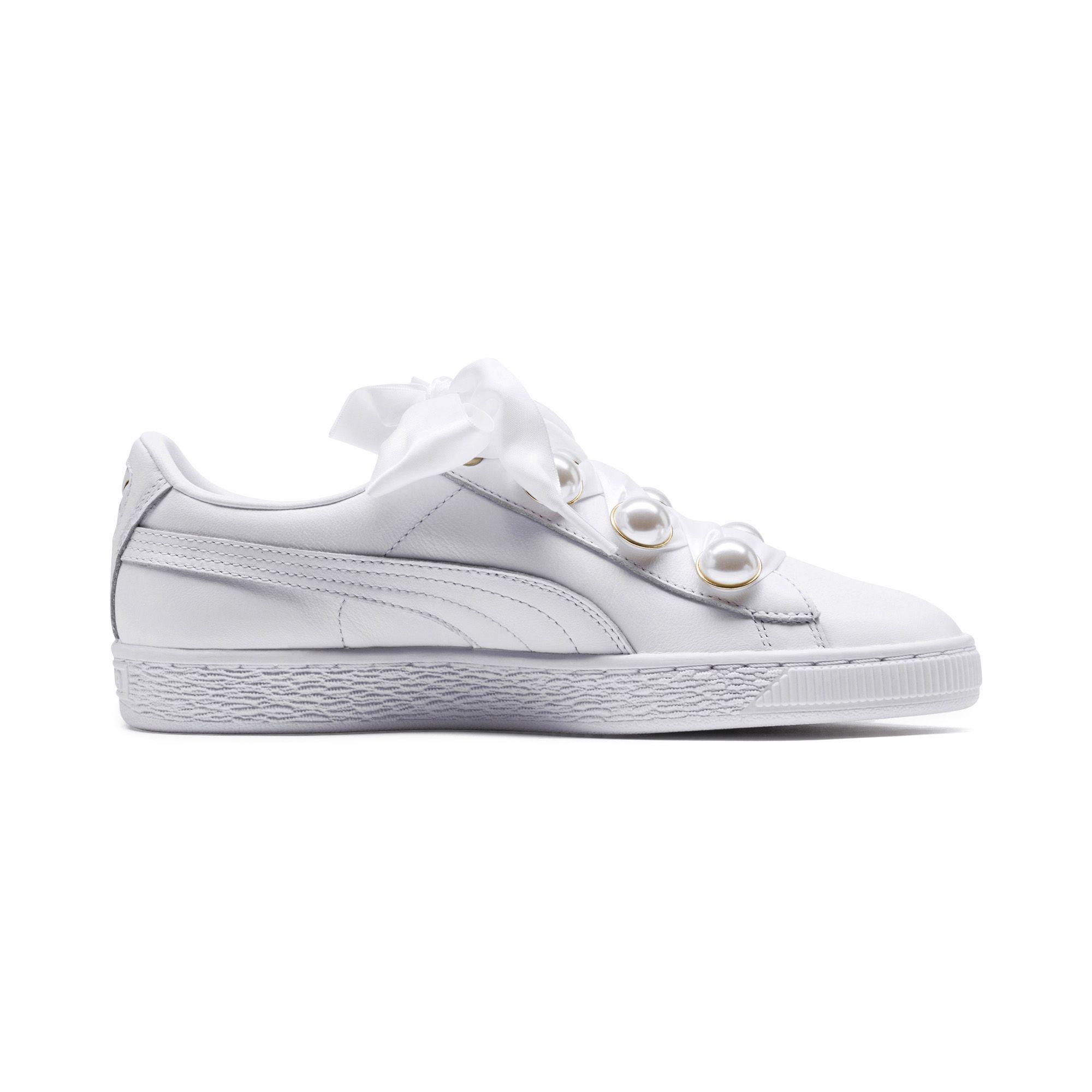 PUMA Leather Basket Bling 's Sneakers - Lyst