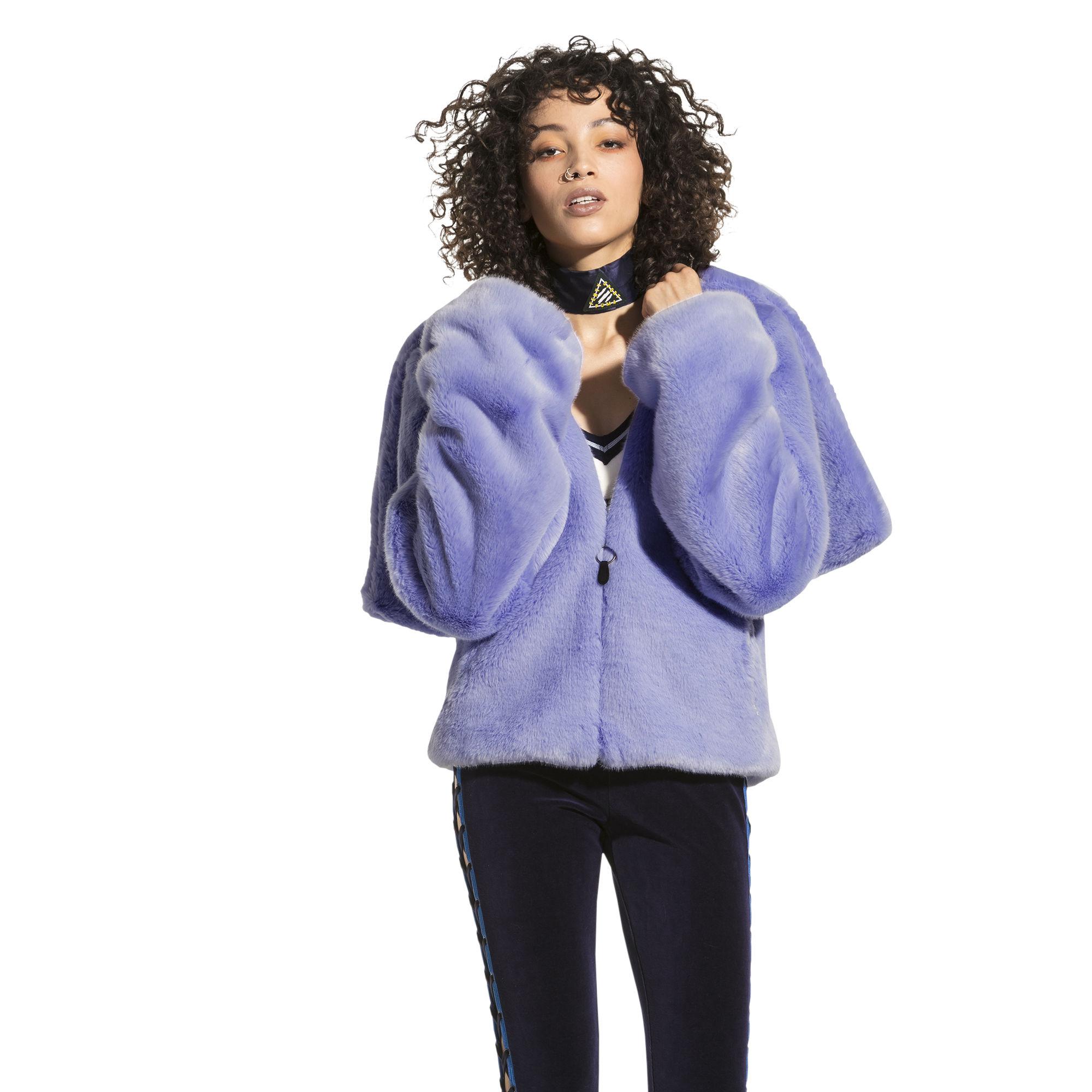 PUMA Fenty Women's Faux Fur Hooded Jacket | Lyst