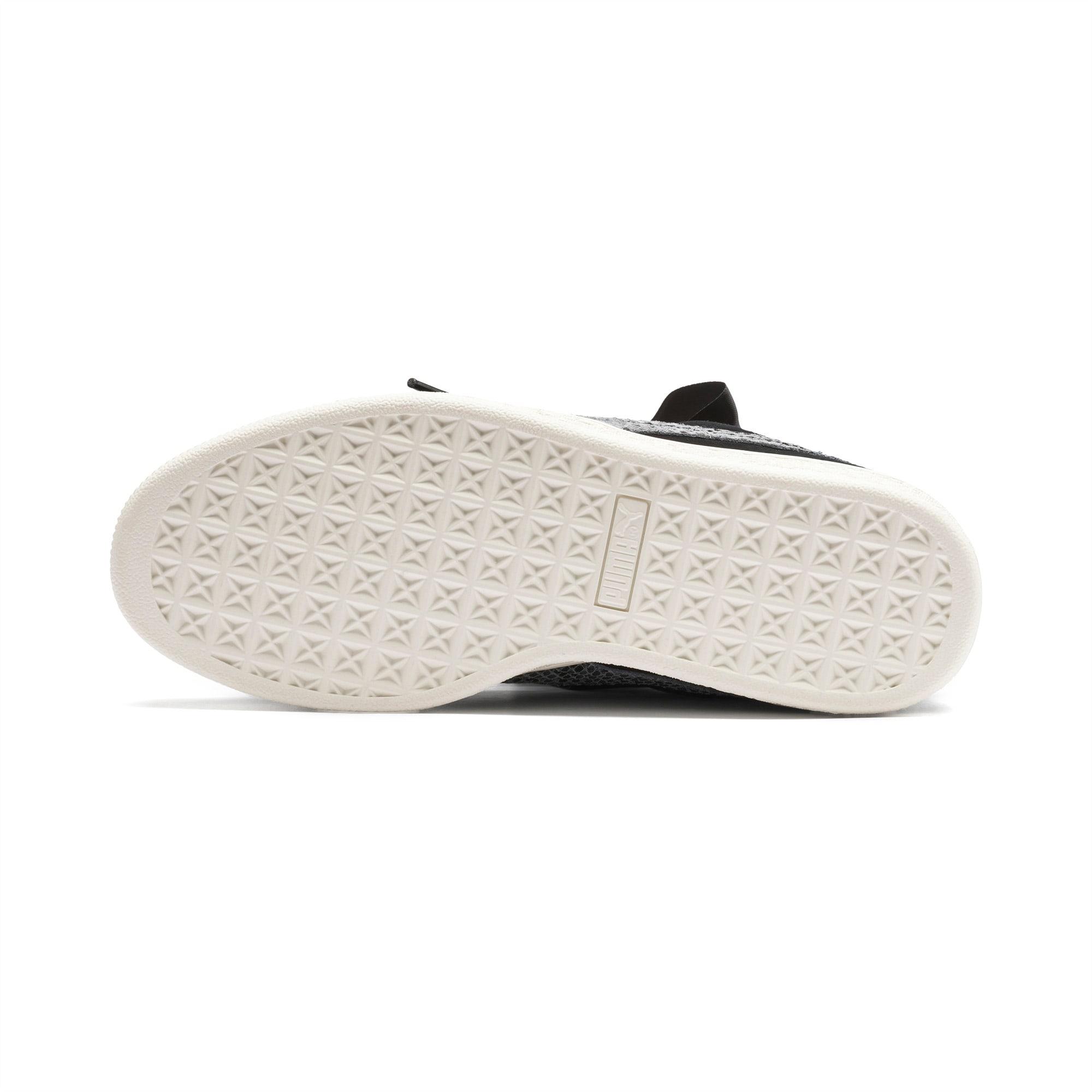 suede heart snake lux women's sneakers