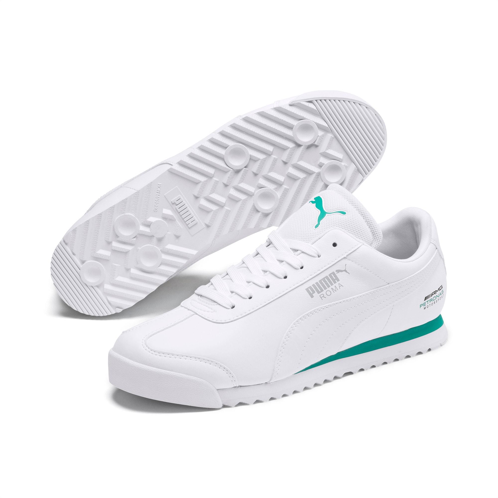 PUMA Mercedes Amg Petronas Roma Men's Sneakers in White for Men | Lyst