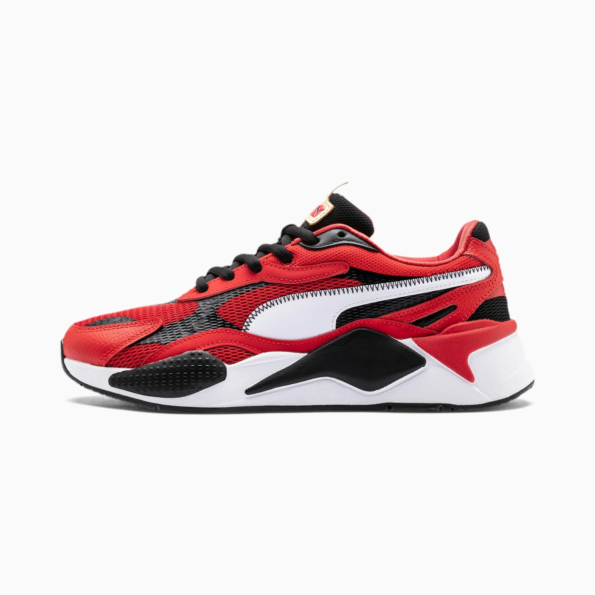 puma shoes red and white