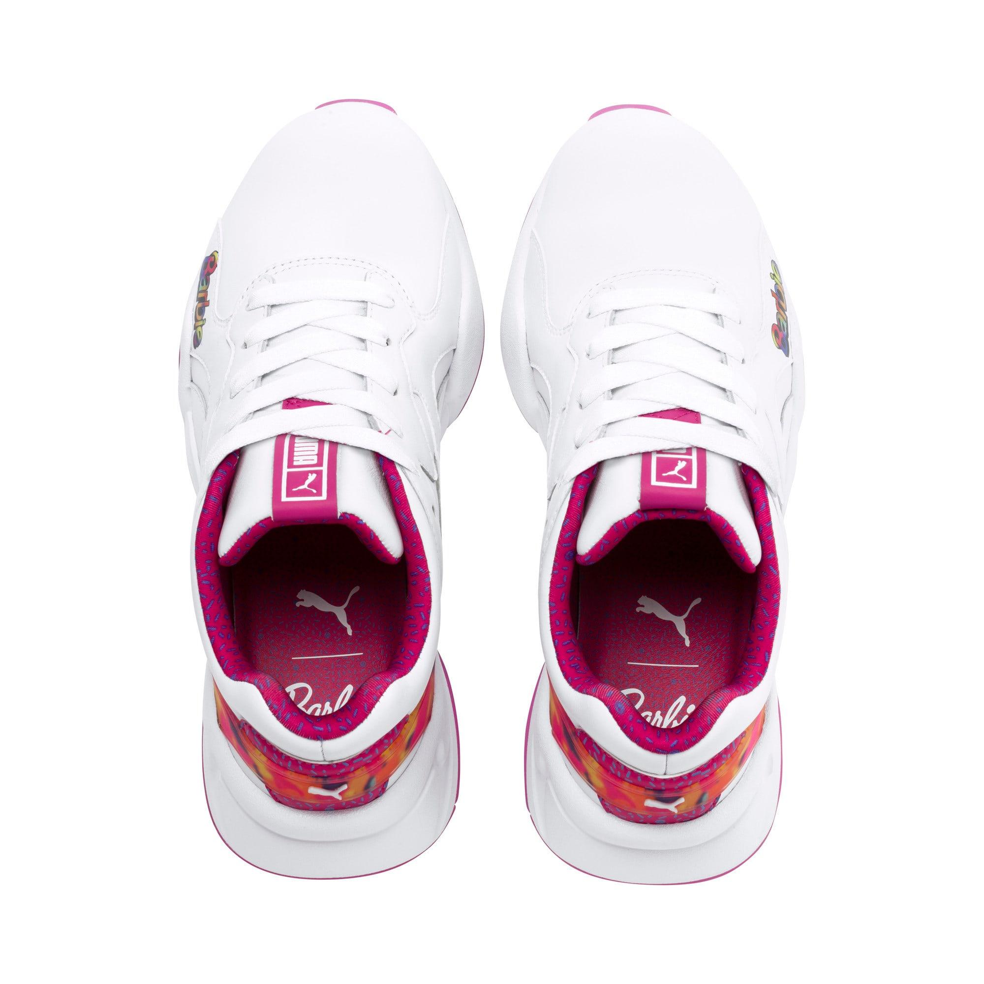 PUMA Nova X Barbie Leather Sneaker in White | Lyst