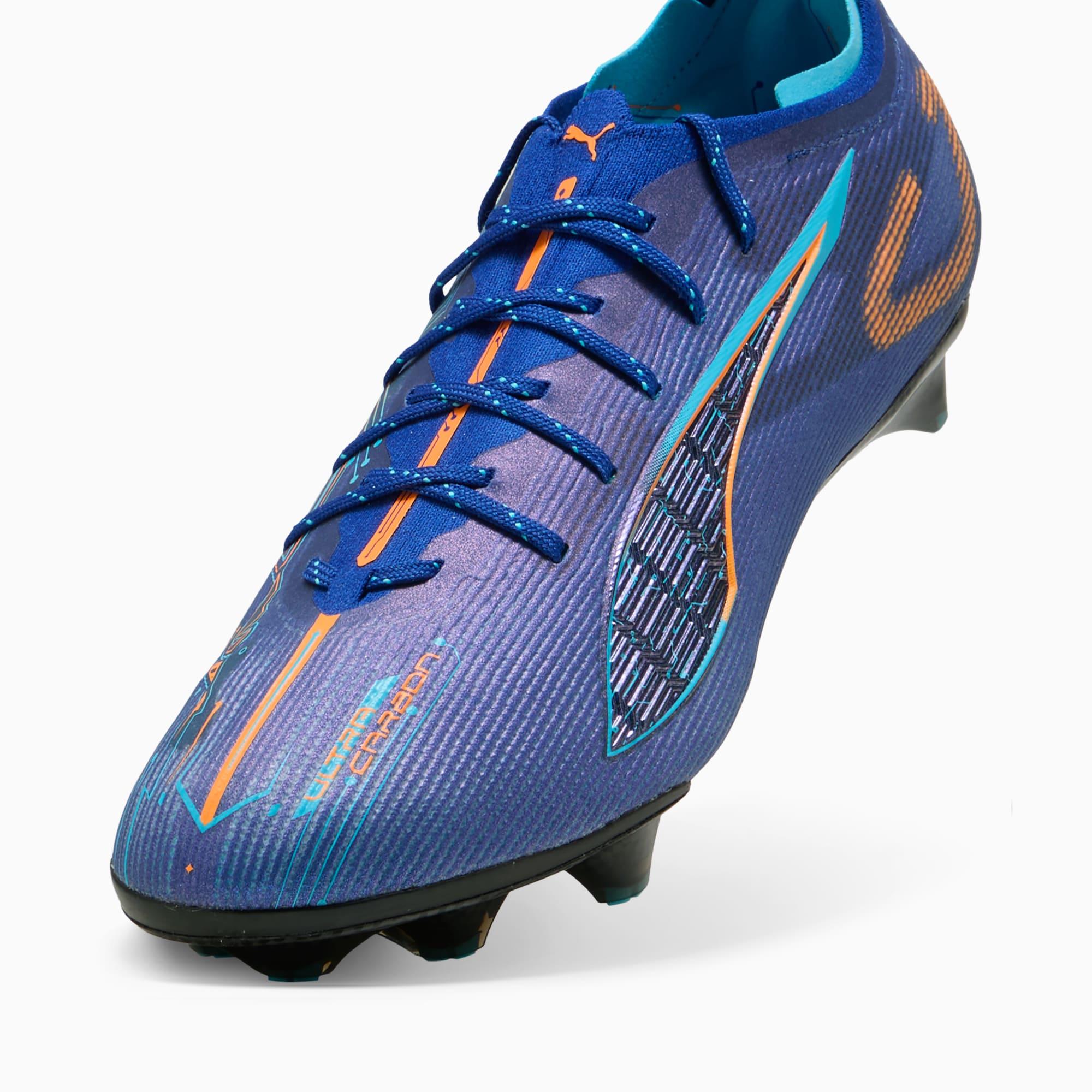 PUMA Ultra Carbon Speed Fg Football Boots Vivid/Heat Fire/Bright