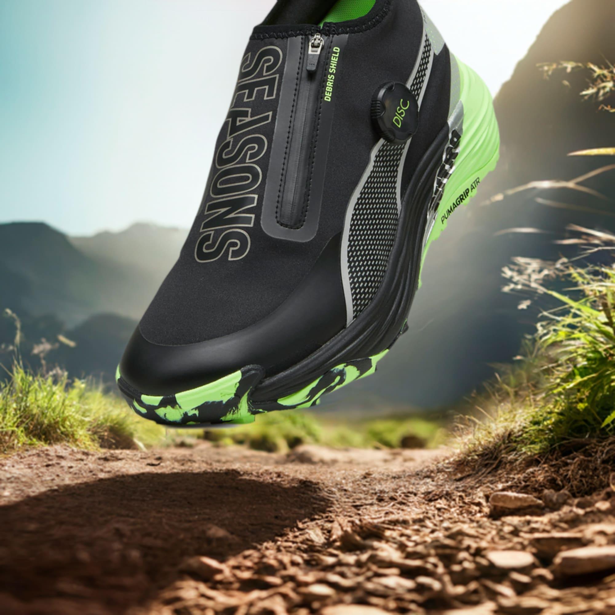 PUMA Voyage Nitroa 3 Disc Trail Running Shoes Fizzy Apple in Green Lyst UK