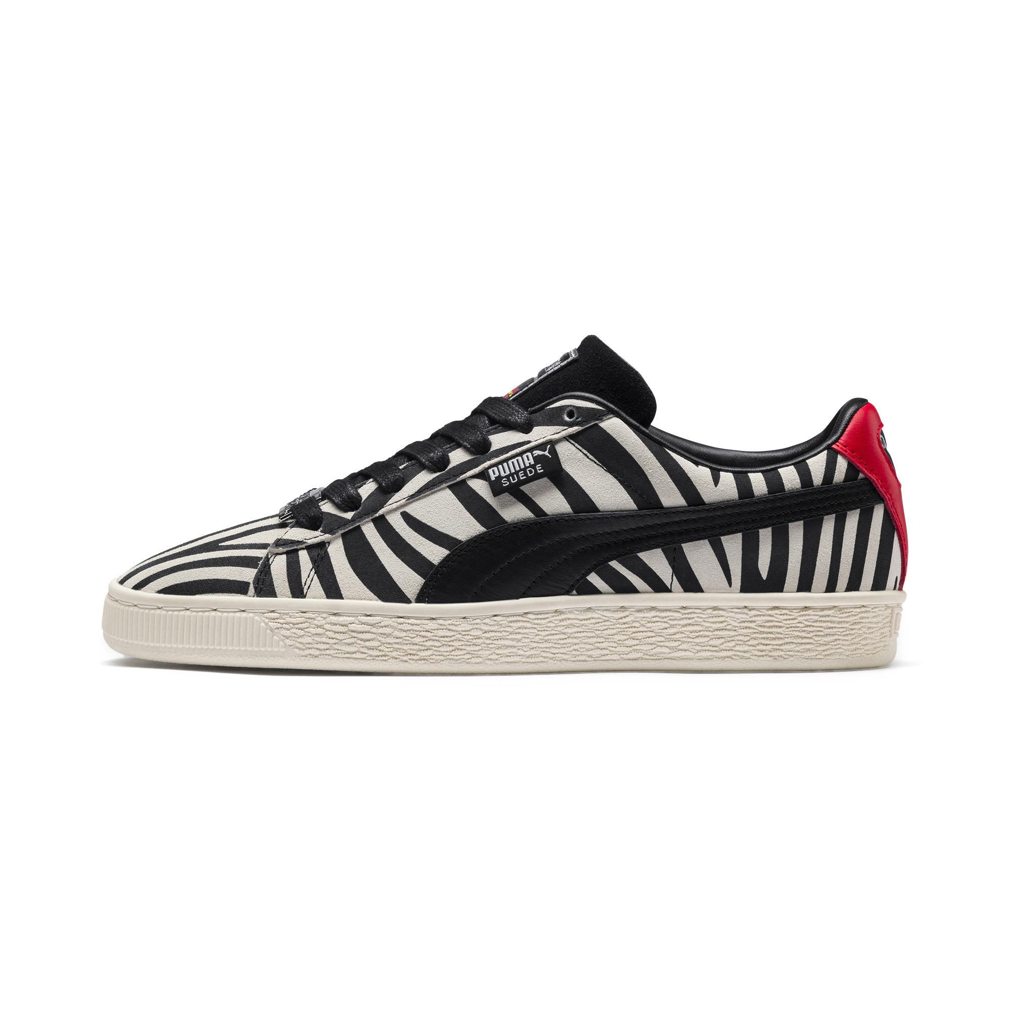 PUMA X Paul Stanley Suede Shoes in White/Black (Black) for Men - Lyst